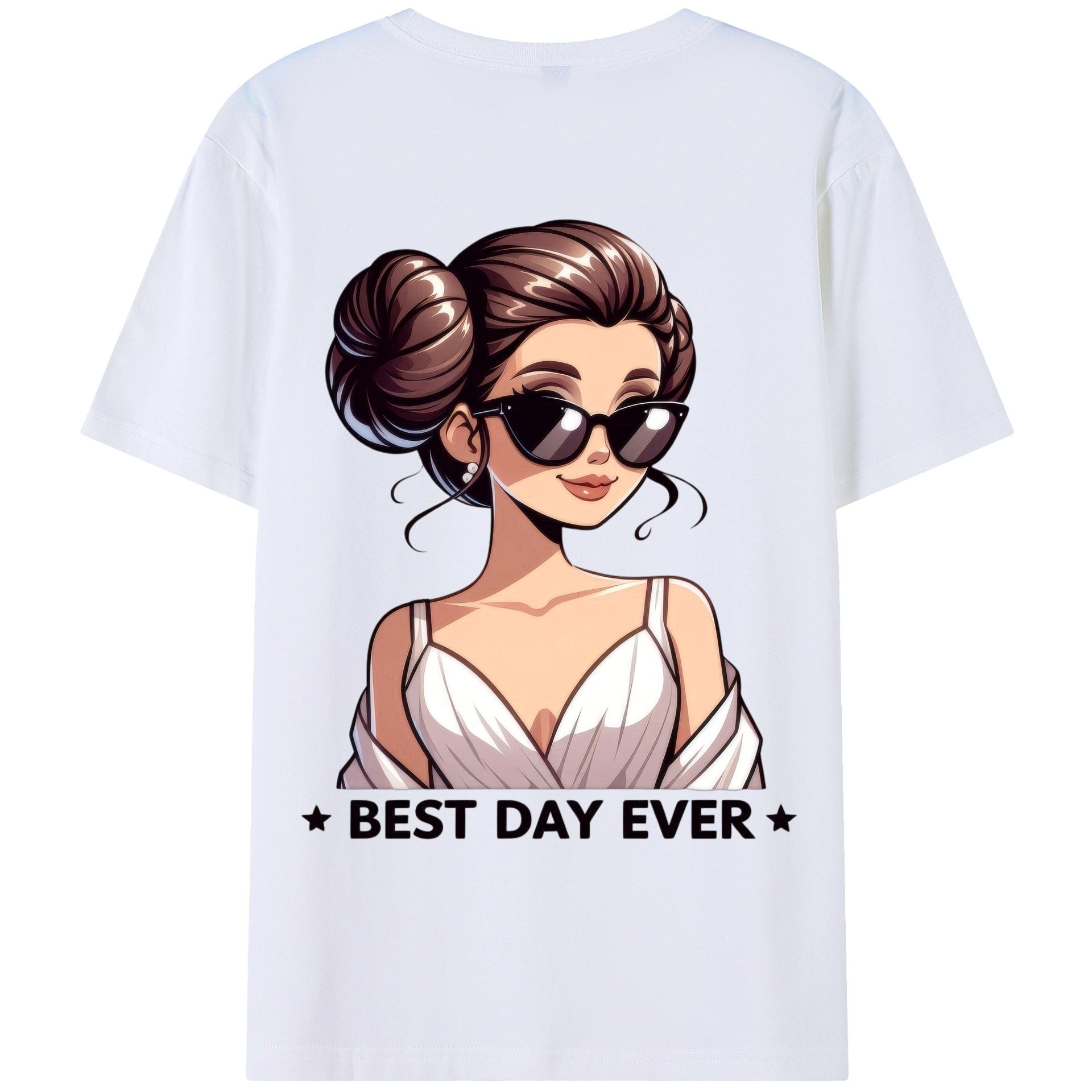 （画像用） スター・ウォーズ Star Wars レディース半袖Tシャツ(バックプリント)