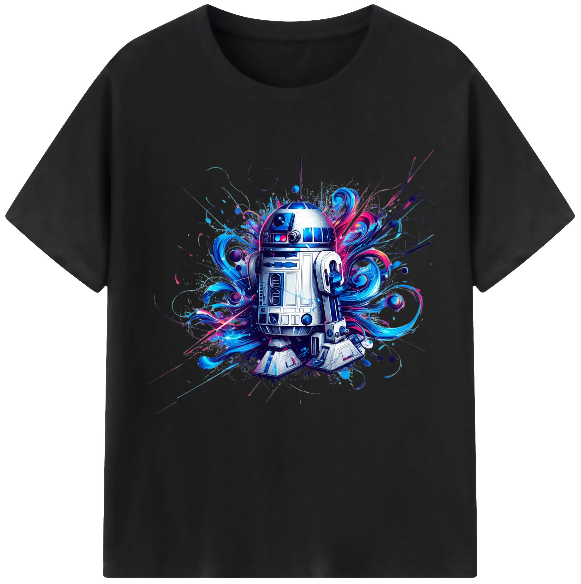 （画像用） スター・ウォーズ Star Wars レディースカジュアルプリントTシャツ（綿100％）