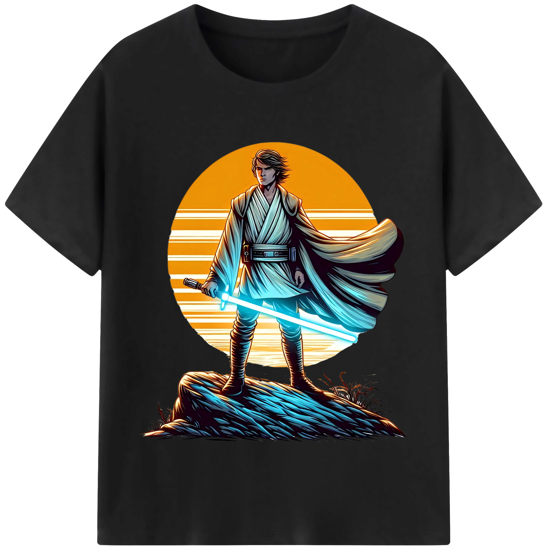 （画像用） スター・ウォーズ Star Wars レディースカジュアルプリントTシャツ（綿100％）