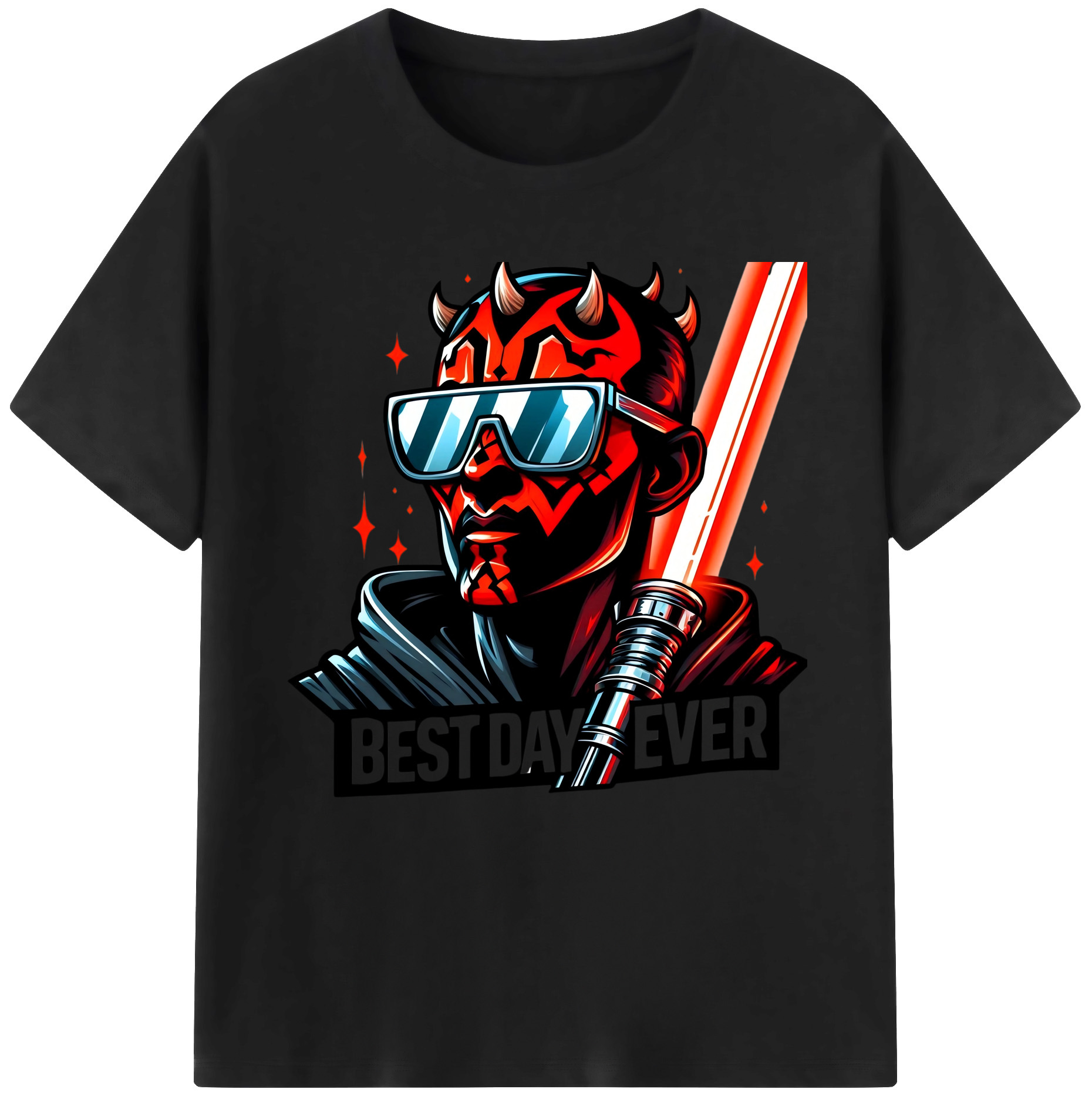 （画像用） スター・ウォーズ Star Wars レディースカジュアルプリントTシャツ（綿100％）