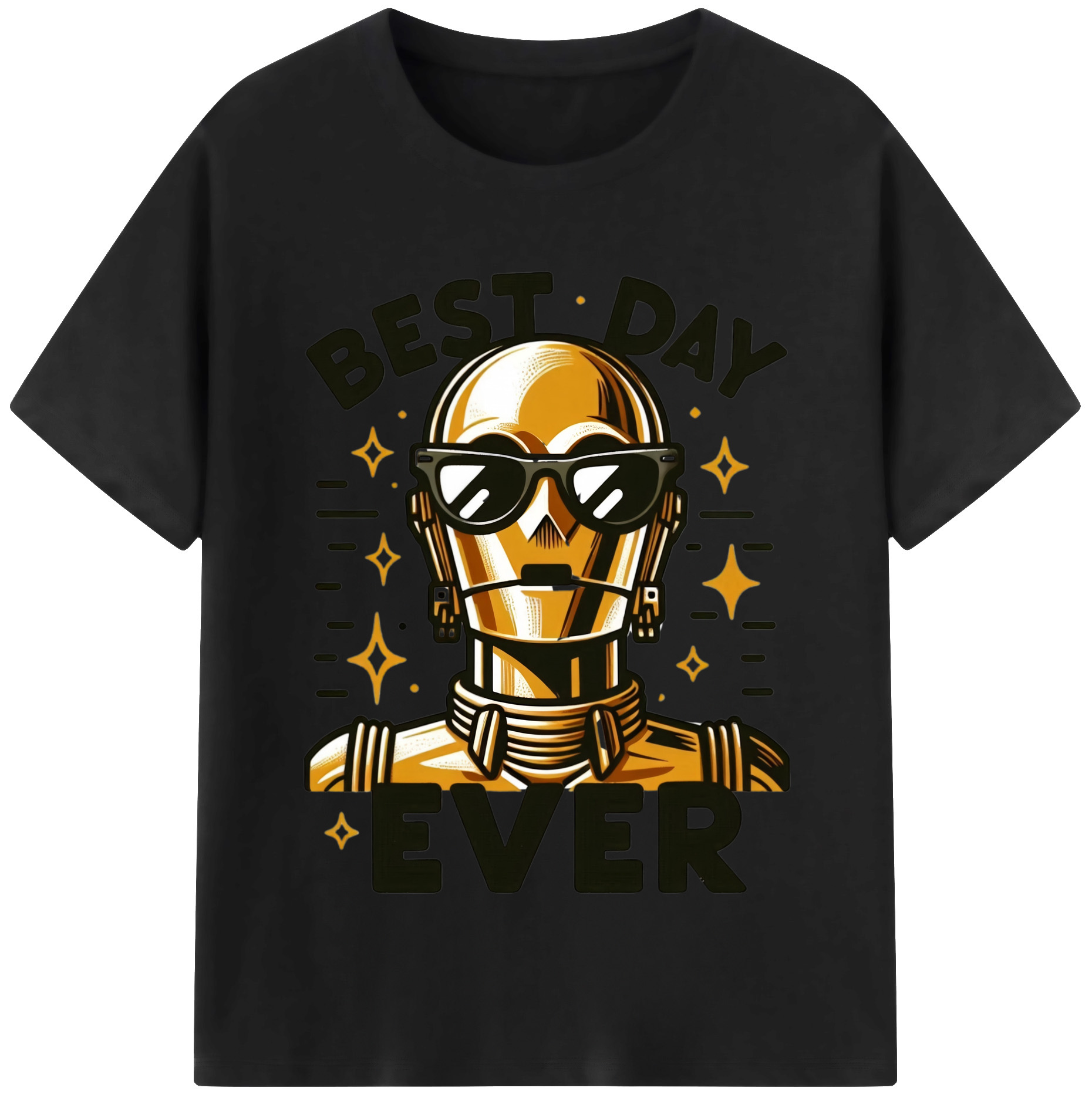 （画像用） スター・ウォーズ Star Wars レディースカジュアルプリントTシャツ（綿100％）