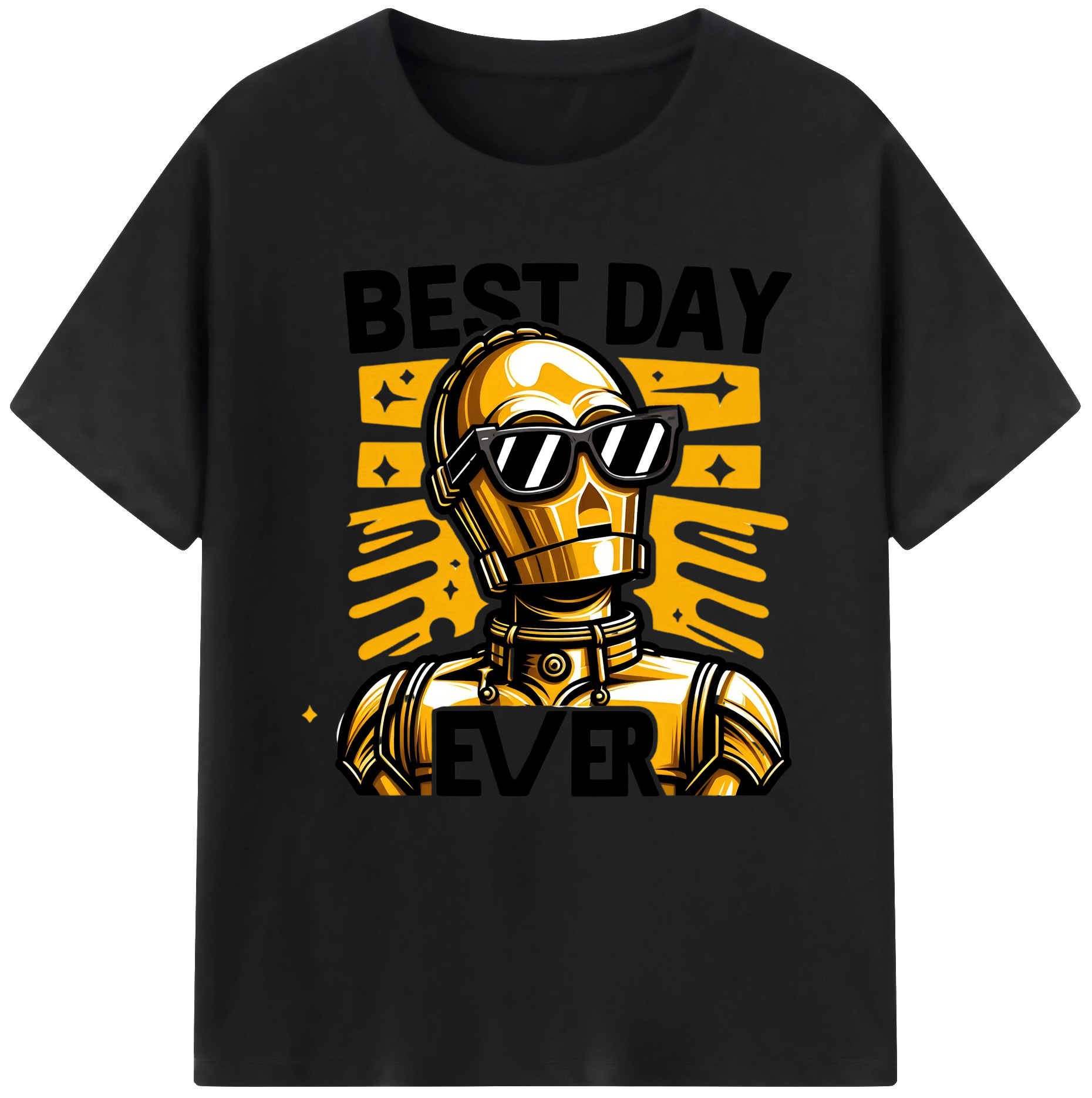 （画像用） スター・ウォーズ Star Wars レディースカジュアルプリントTシャツ（綿100％）