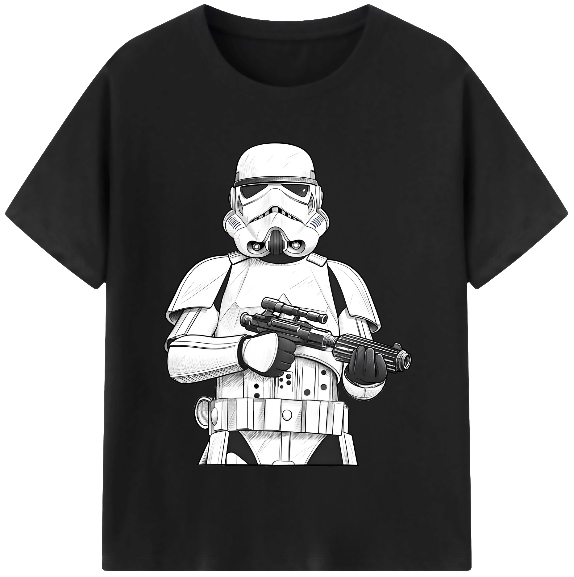 （画像用） スター・ウォーズ Star Wars レディースカジュアルプリントTシャツ（綿100％）