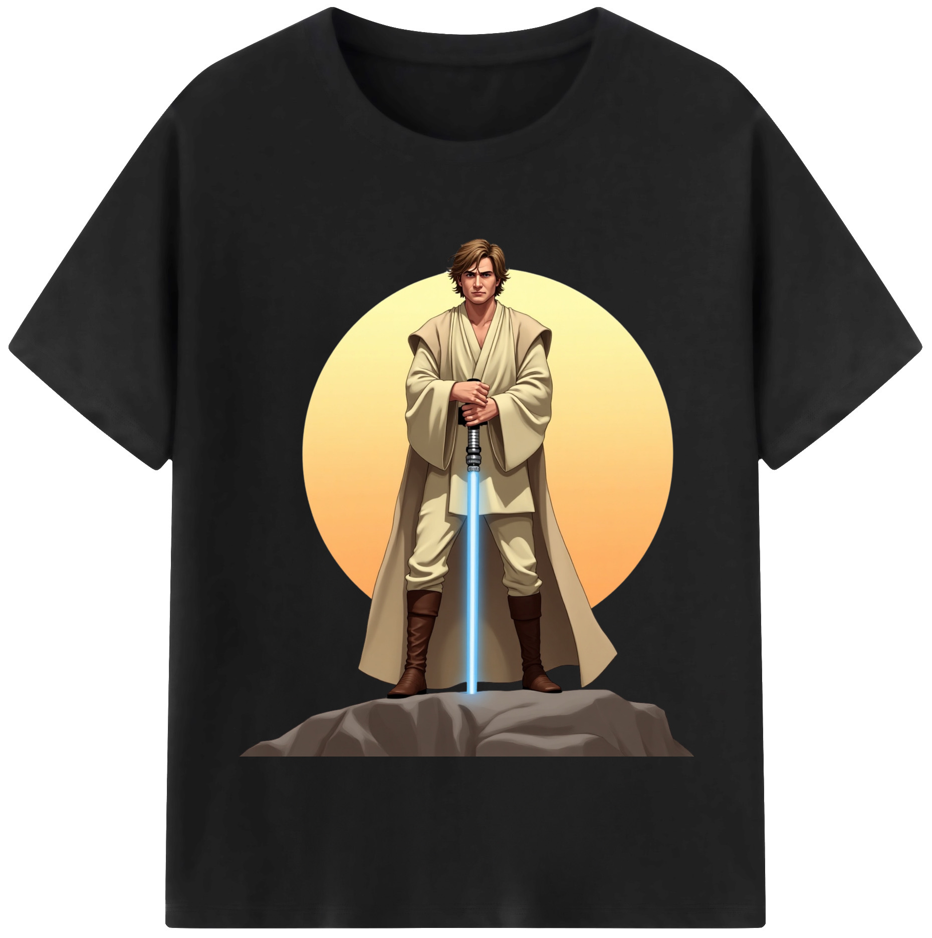 （画像用） スター・ウォーズ Star Wars レディースカジュアルプリントTシャツ（綿100％）