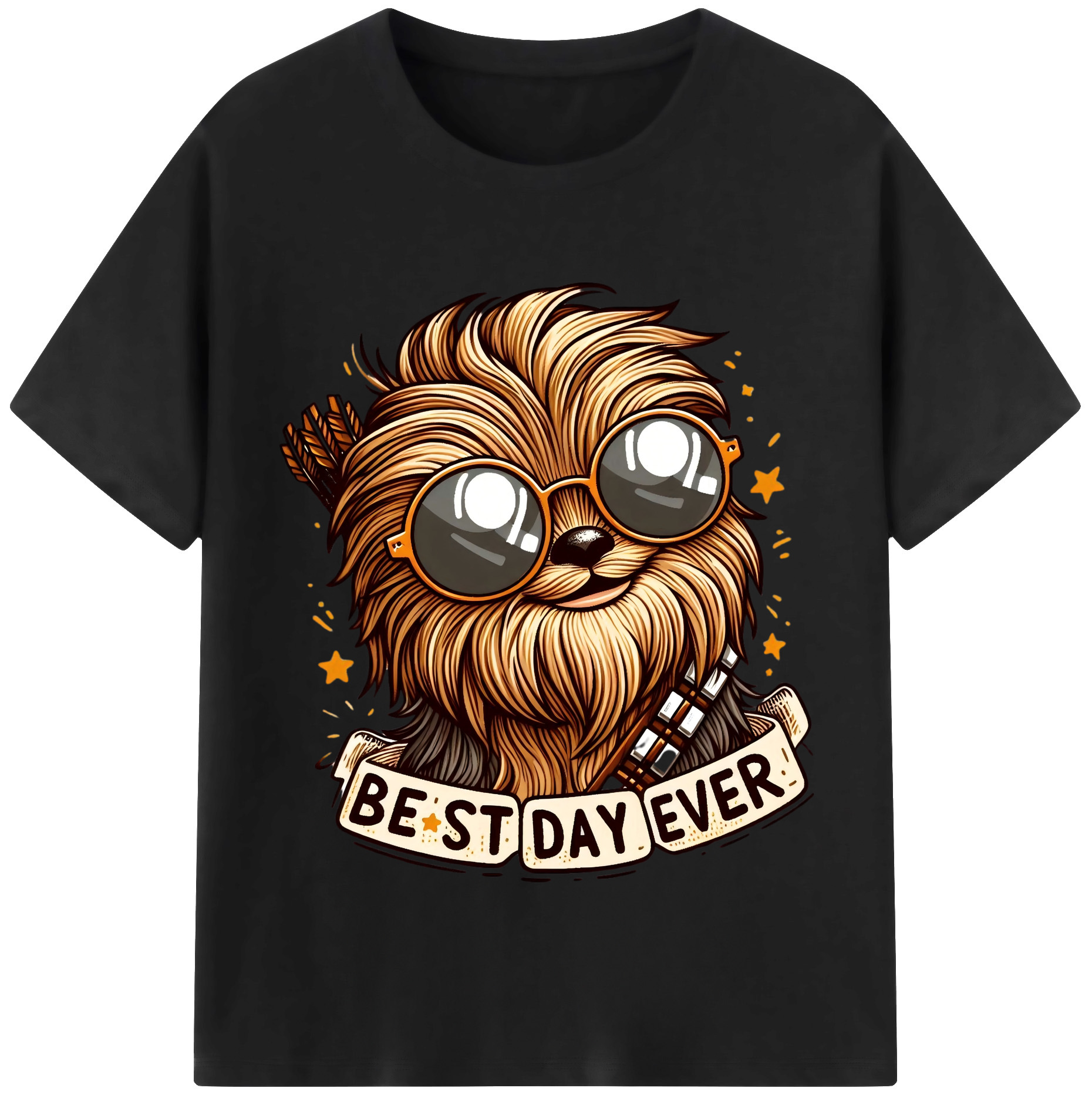（画像用） スター・ウォーズ Star Wars レディースカジュアルプリントTシャツ（綿100％）