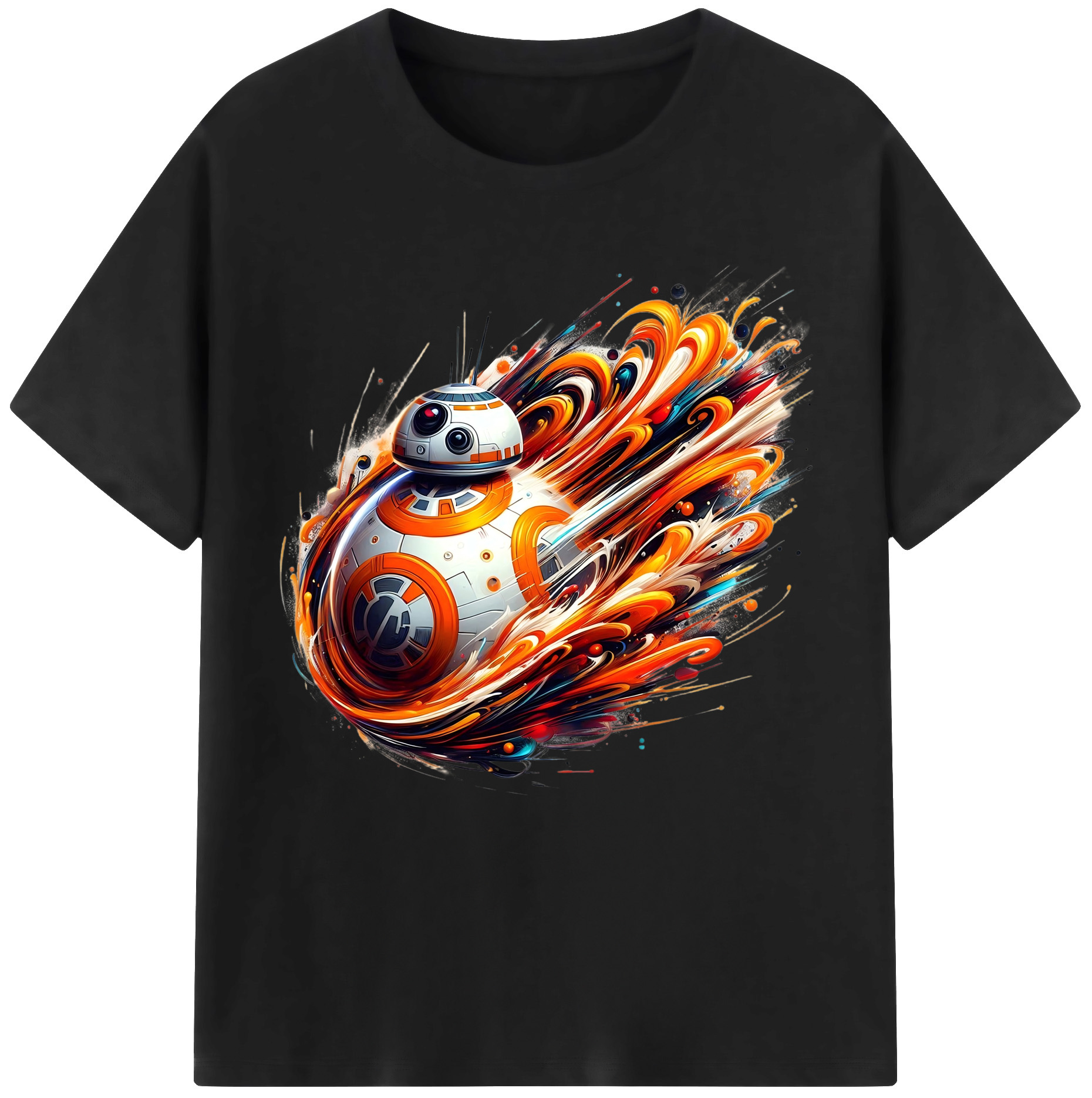 （画像用） スター・ウォーズ Star Wars レディースカジュアルプリントTシャツ（綿100％）