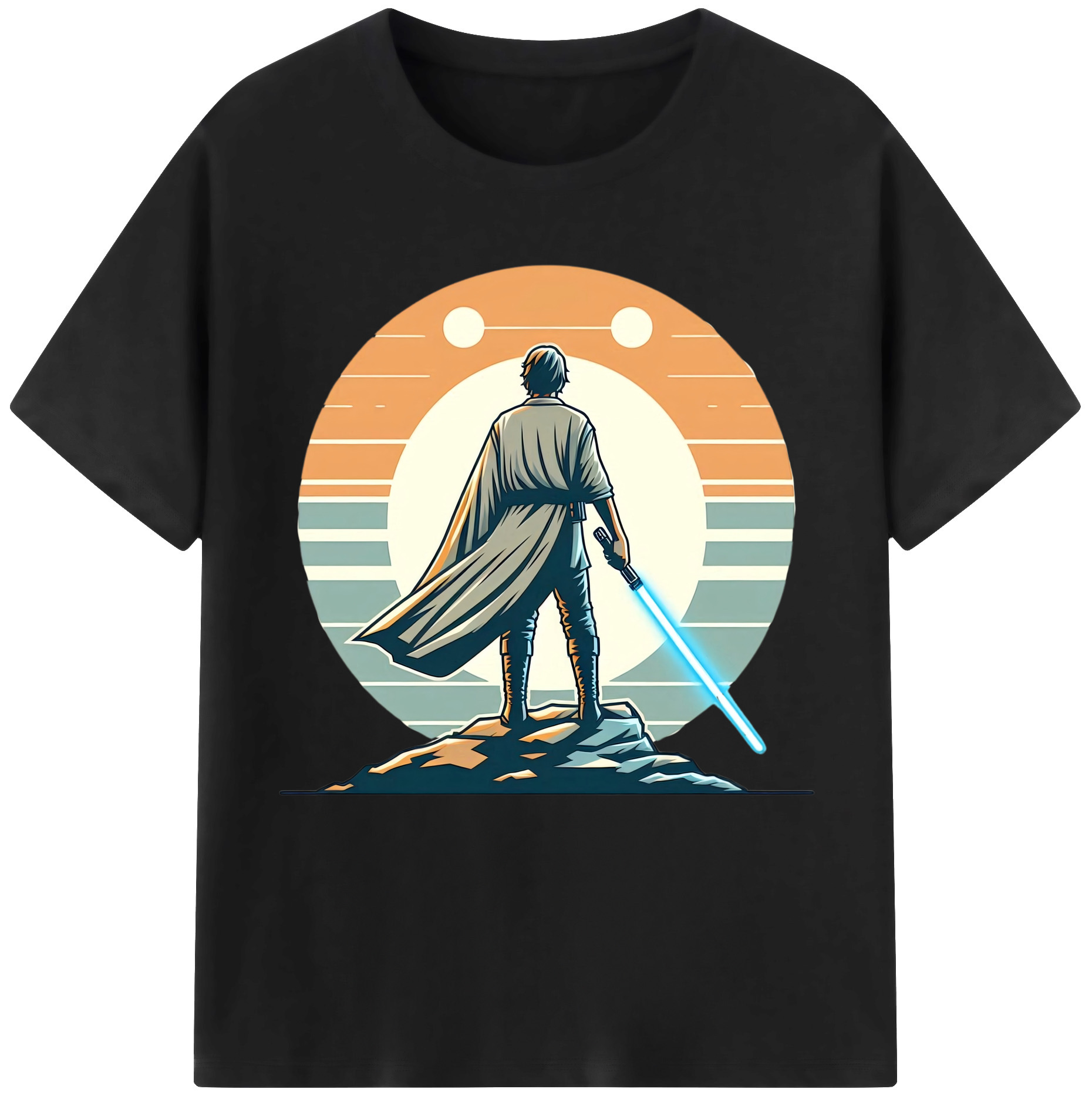 （画像用） スター・ウォーズ Star Wars レディースカジュアルプリントTシャツ（綿100％）