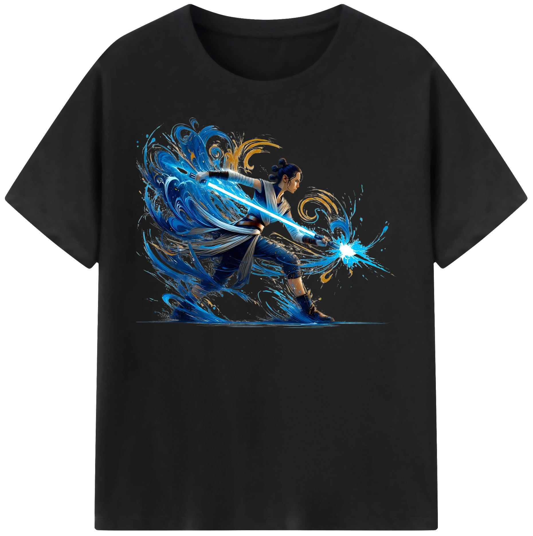 （画像用） スター・ウォーズ Star Wars レディースカジュアルプリントTシャツ（綿100％）
