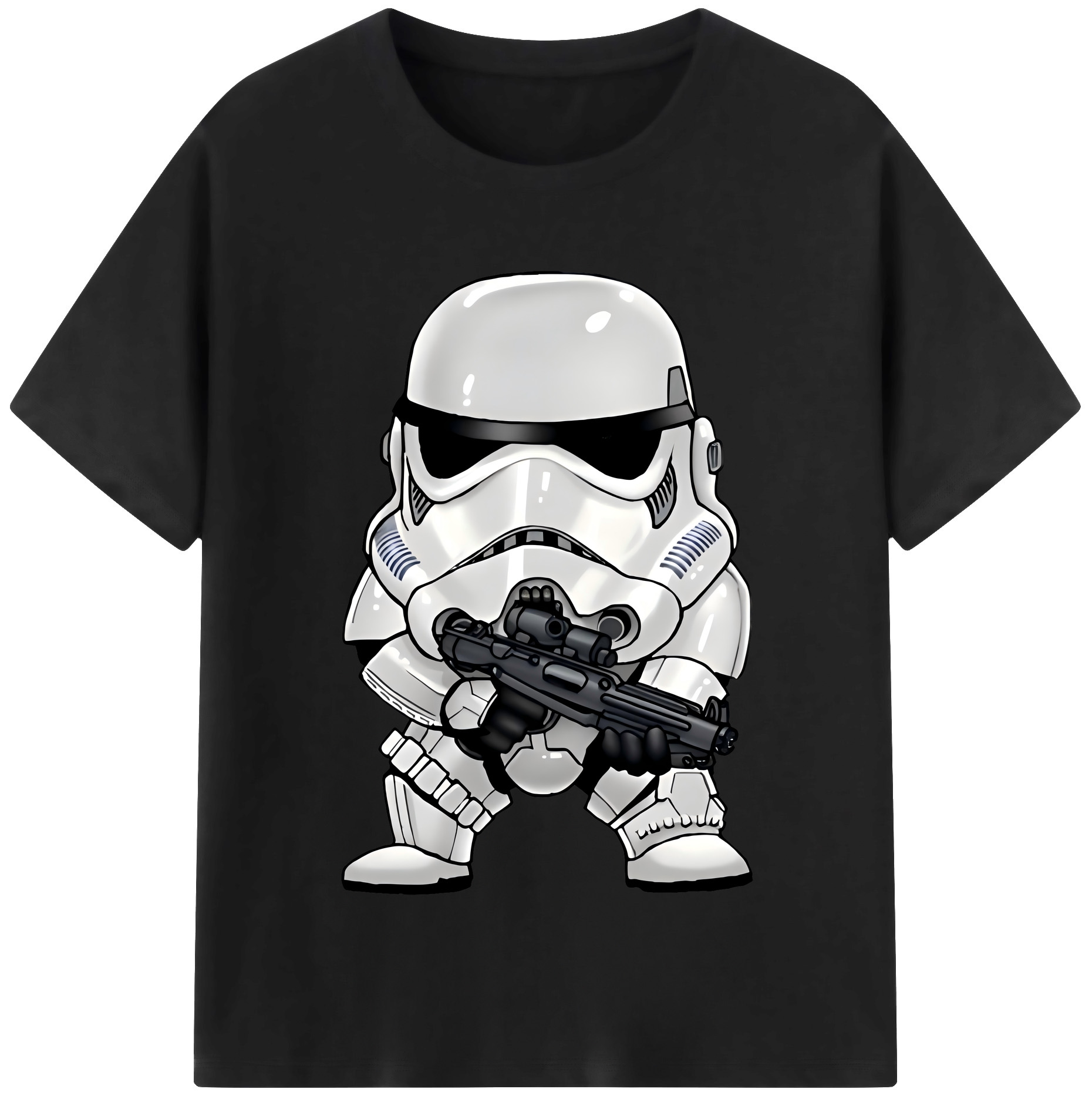 （画像用） スター・ウォーズ Star Wars レディースカジュアルプリントTシャツ（綿100％）