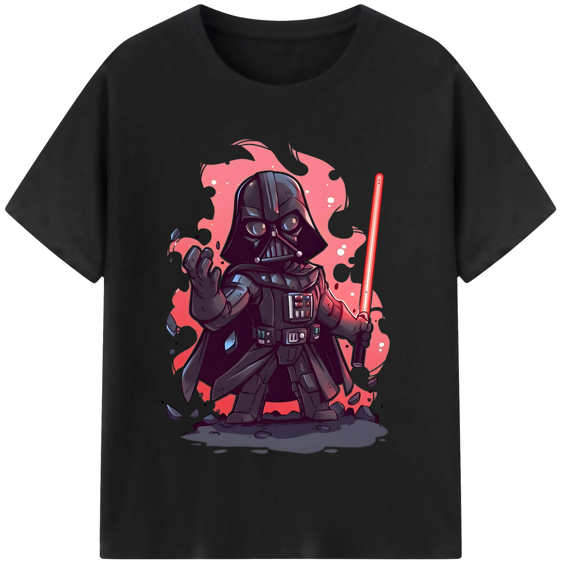 （画像用） スター・ウォーズ Star Wars レディースカジュアルプリントTシャツ（綿100％）