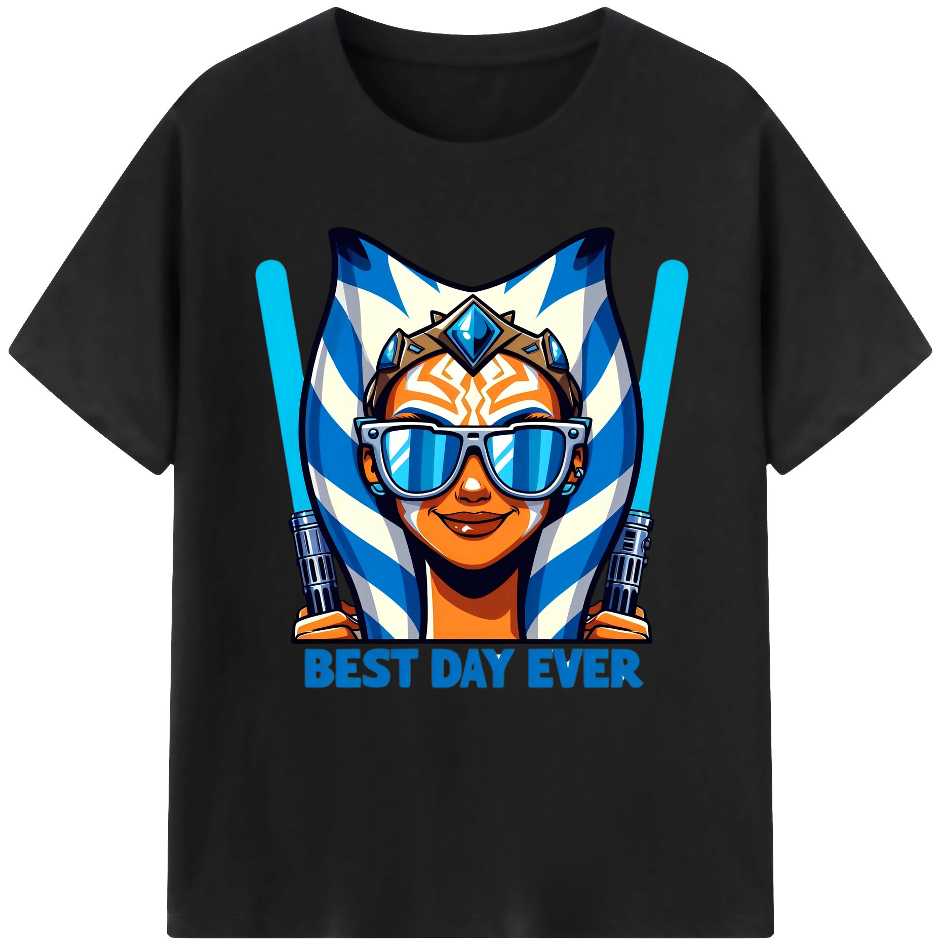 （画像用） スター・ウォーズ Star Wars レディースカジュアルプリントTシャツ（綿100％）