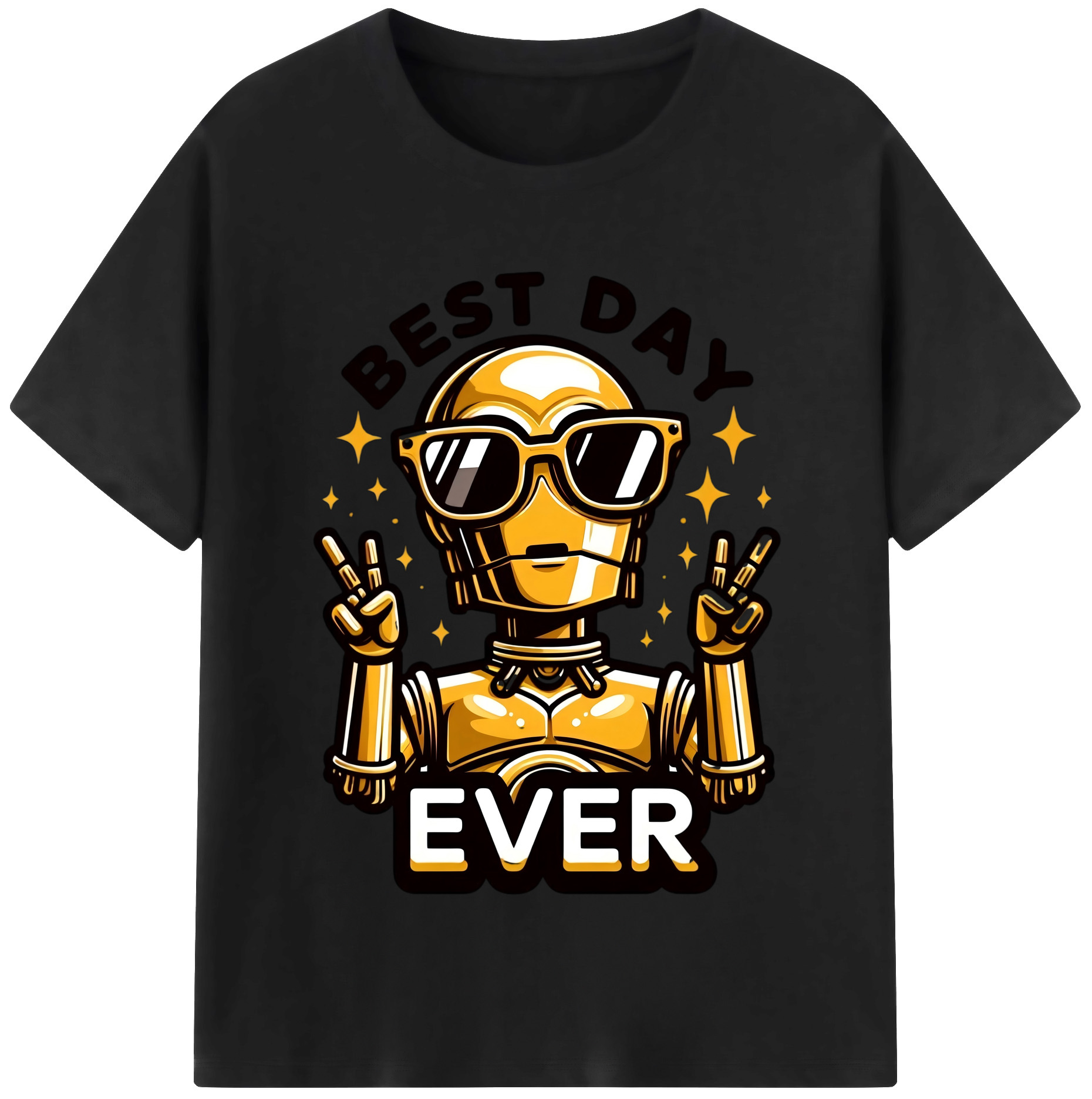 （画像用） スター・ウォーズ Star Wars レディースカジュアルプリントTシャツ（綿100％）
