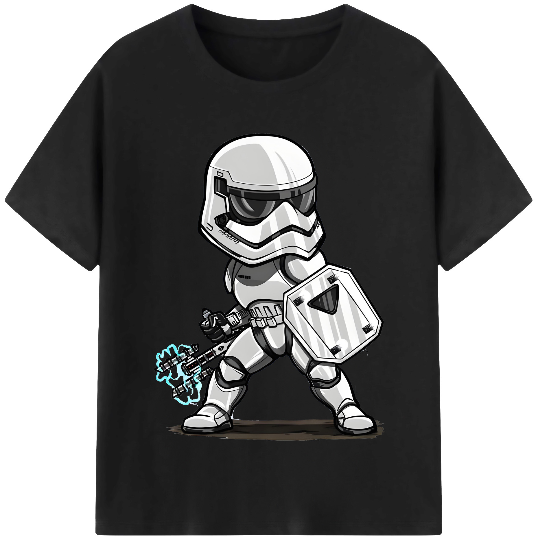 （画像用） スター・ウォーズ Star Wars レディースカジュアルプリントTシャツ（綿100％）