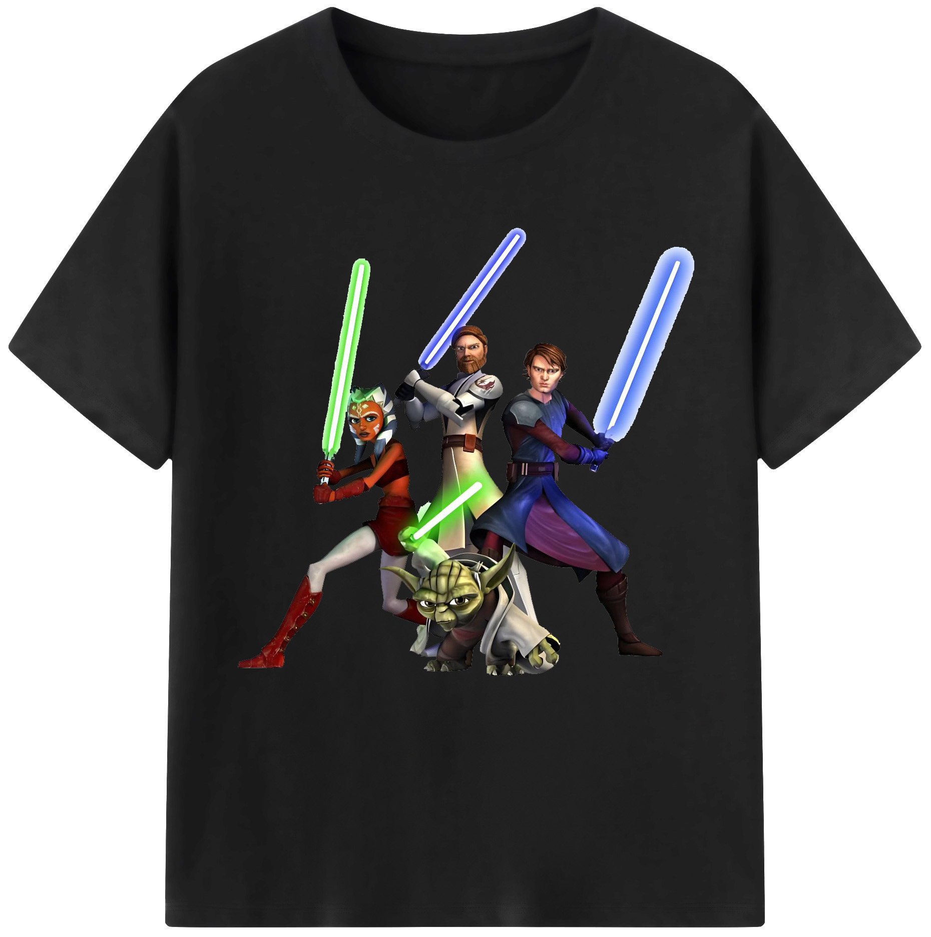 （画像用） スター・ウォーズ Star Wars レディースカジュアルプリントTシャツ（綿100％）
