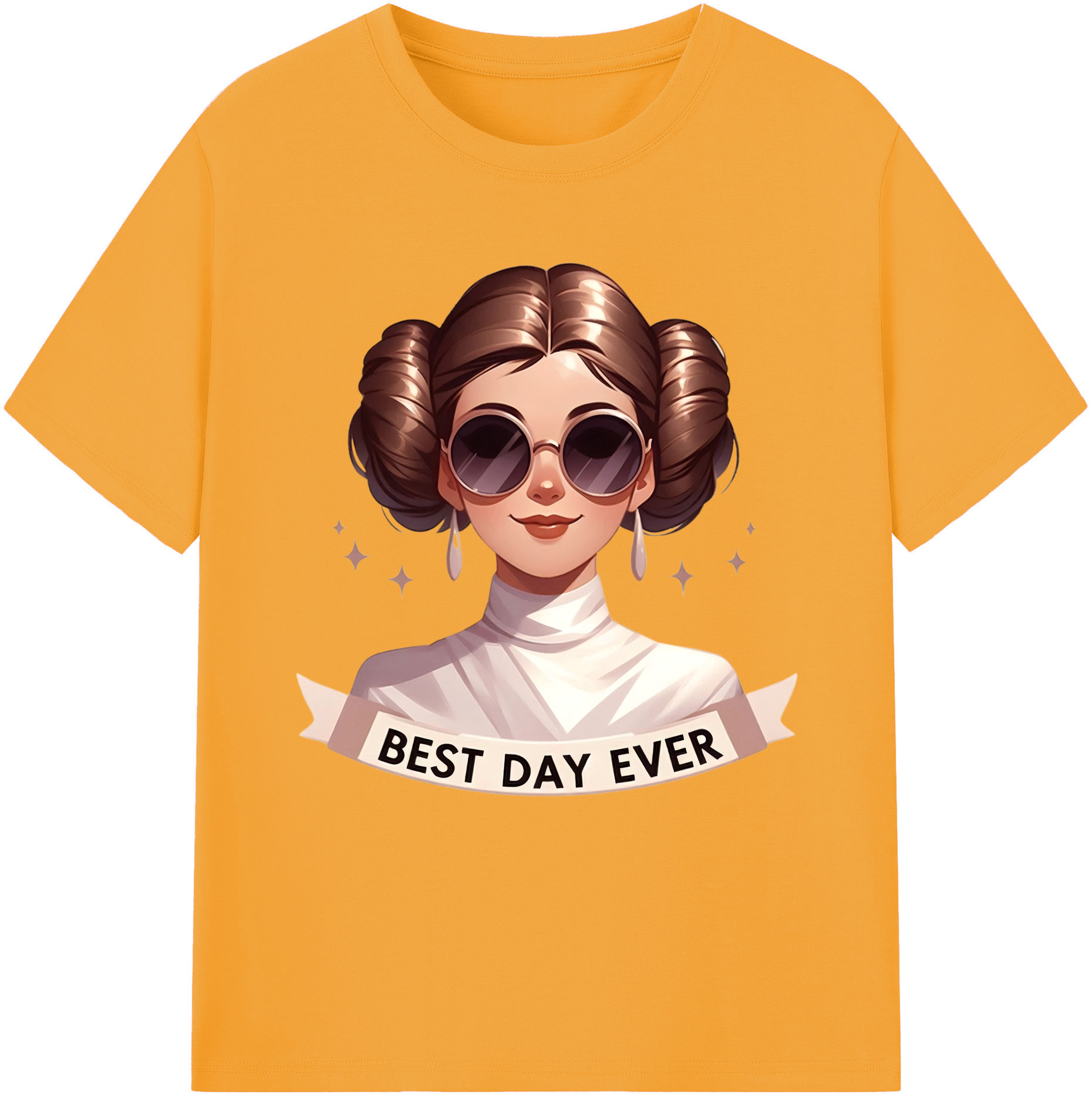 （画像用） スター・ウォーズ Star Wars レディースカジュアルプリントTシャツ（綿100％）