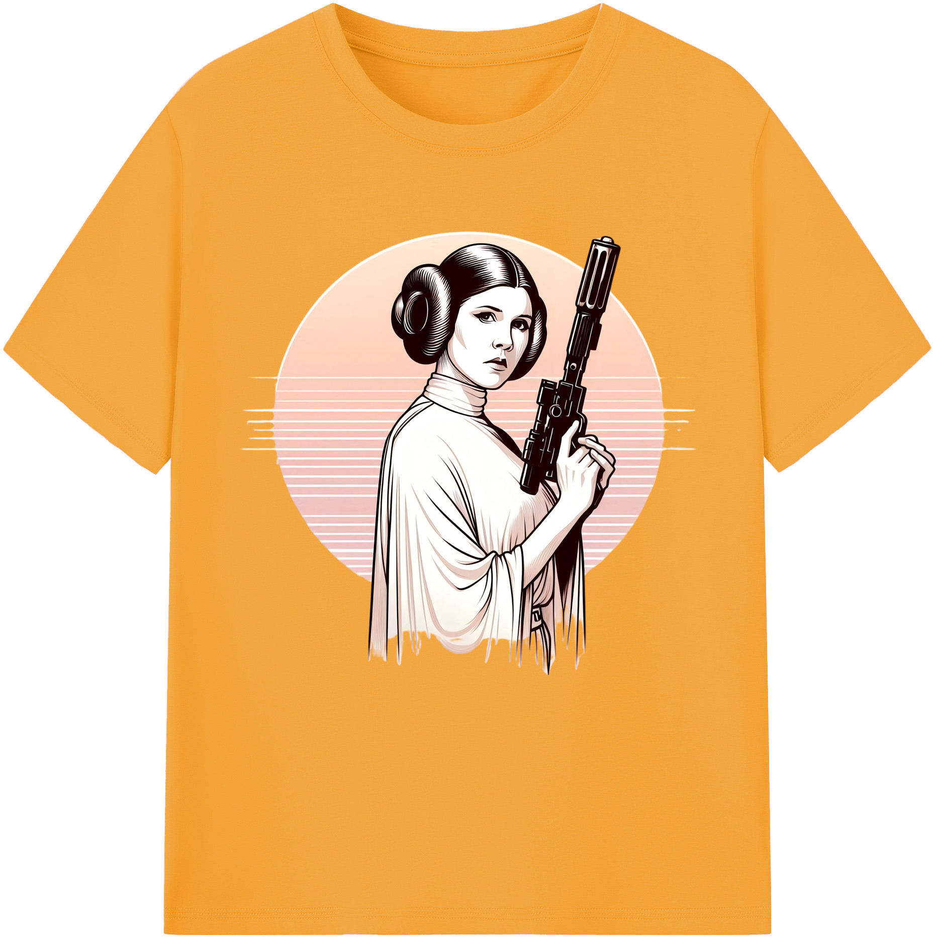 （画像用） スター・ウォーズ Star Wars レディースカジュアルプリントTシャツ（綿100％）
