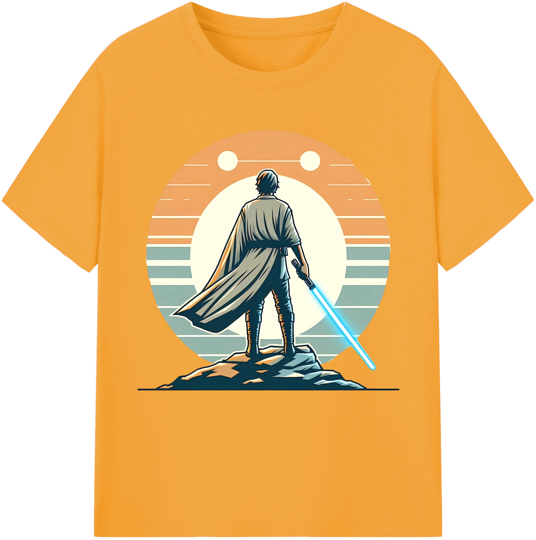（画像用） スター・ウォーズ Star Wars レディースカジュアルプリントTシャツ（綿100％）