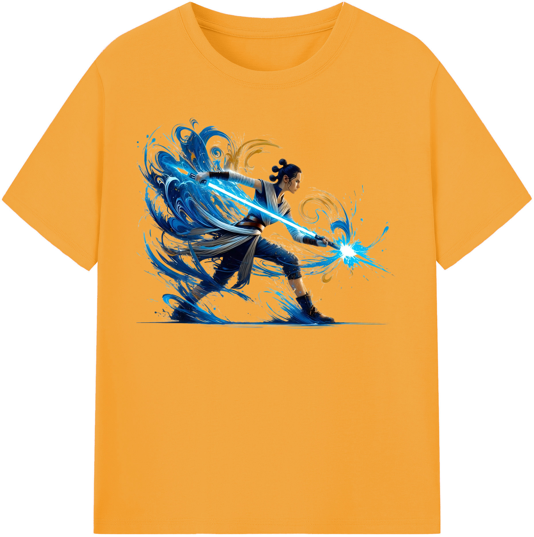 （画像用） スター・ウォーズ Star Wars レディースカジュアルプリントTシャツ（綿100％）