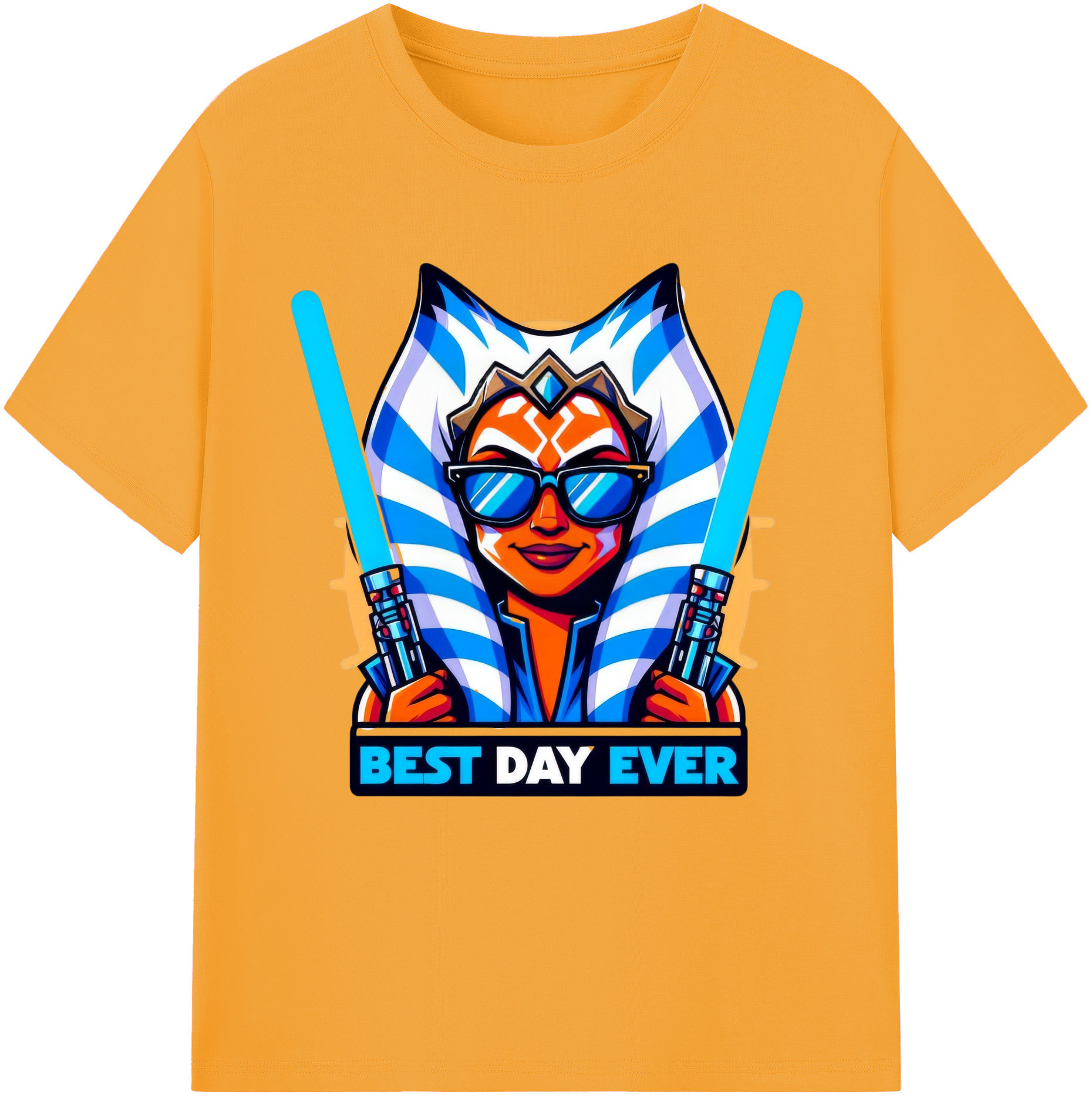 （画像用） スター・ウォーズ Star Wars レディースカジュアルプリントTシャツ（綿100％）