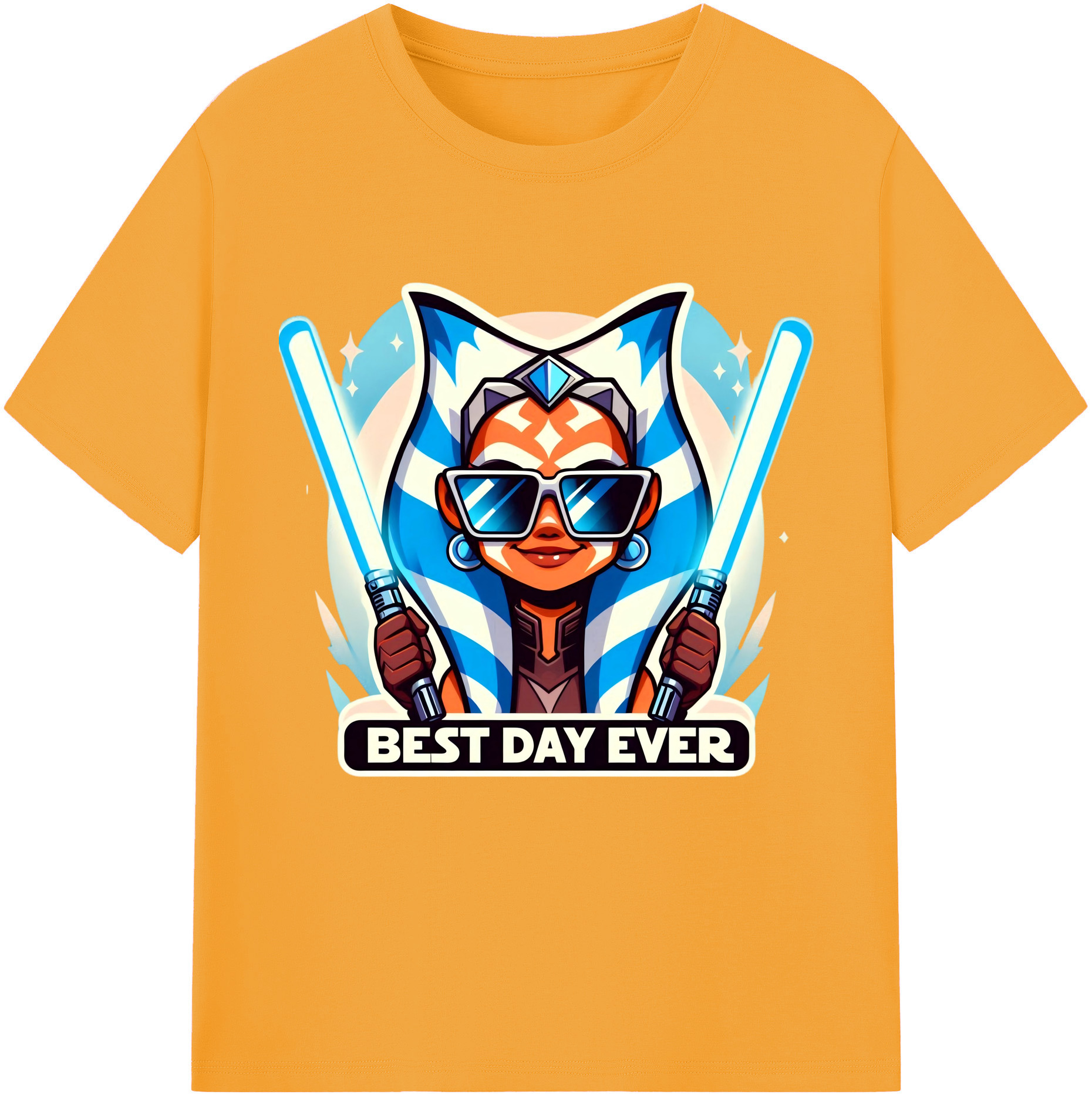 （画像用） スター・ウォーズ Star Wars レディースカジュアルプリントTシャツ（綿100％）