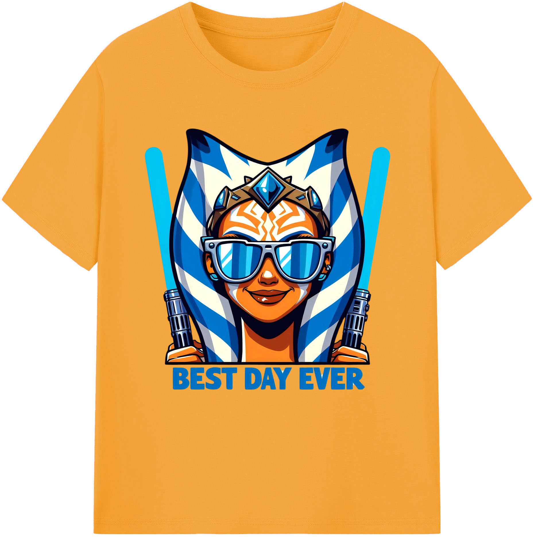 （画像用） スター・ウォーズ Star Wars レディースカジュアルプリントTシャツ（綿100％）