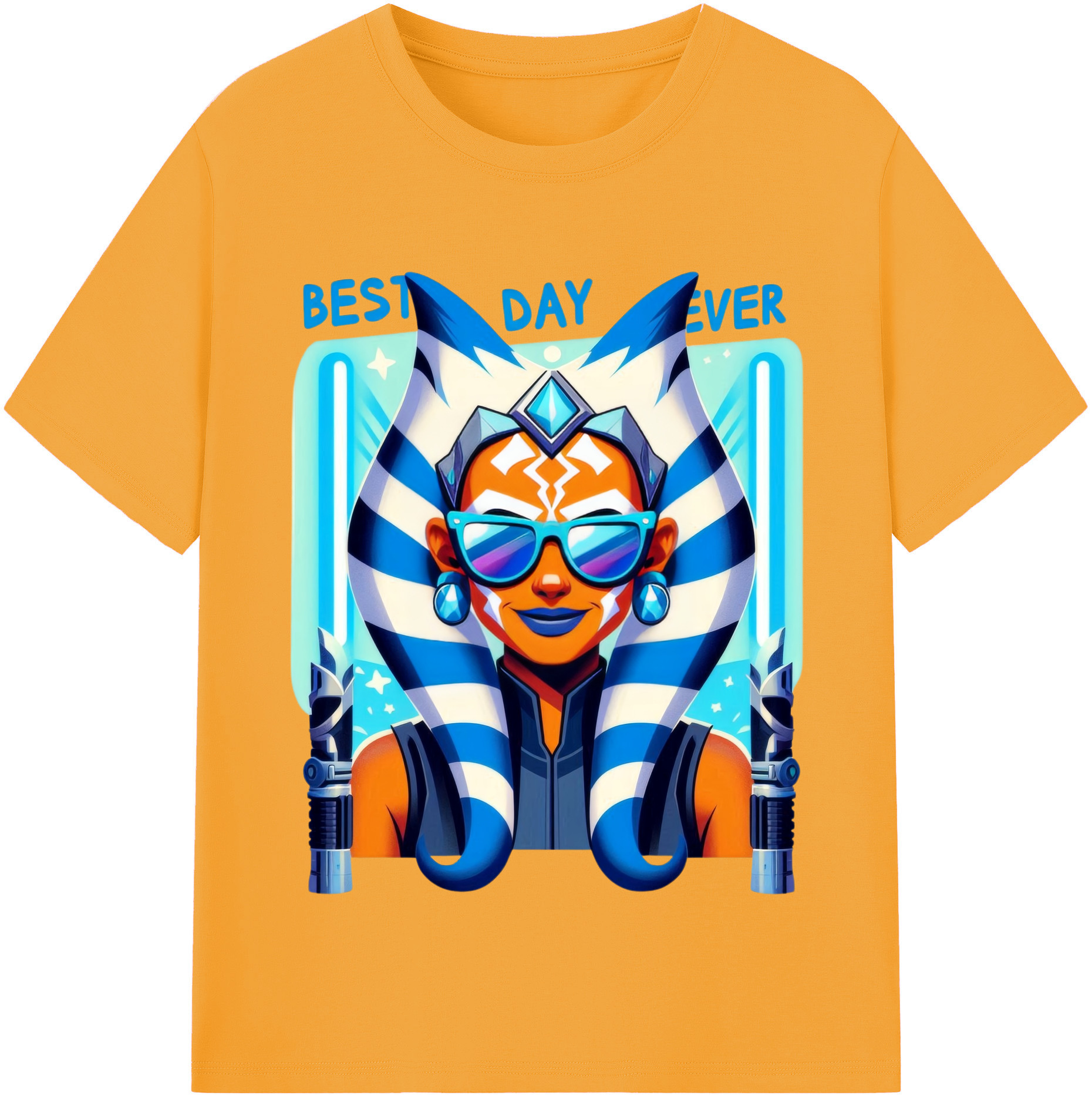 （画像用） スター・ウォーズ Star Wars レディースカジュアルプリントTシャツ（綿100％）