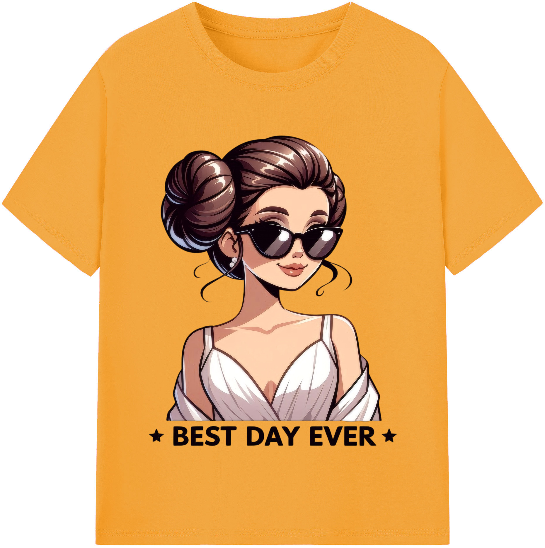 （画像用） スター・ウォーズ Star Wars レディースカジュアルプリントTシャツ（綿100％）