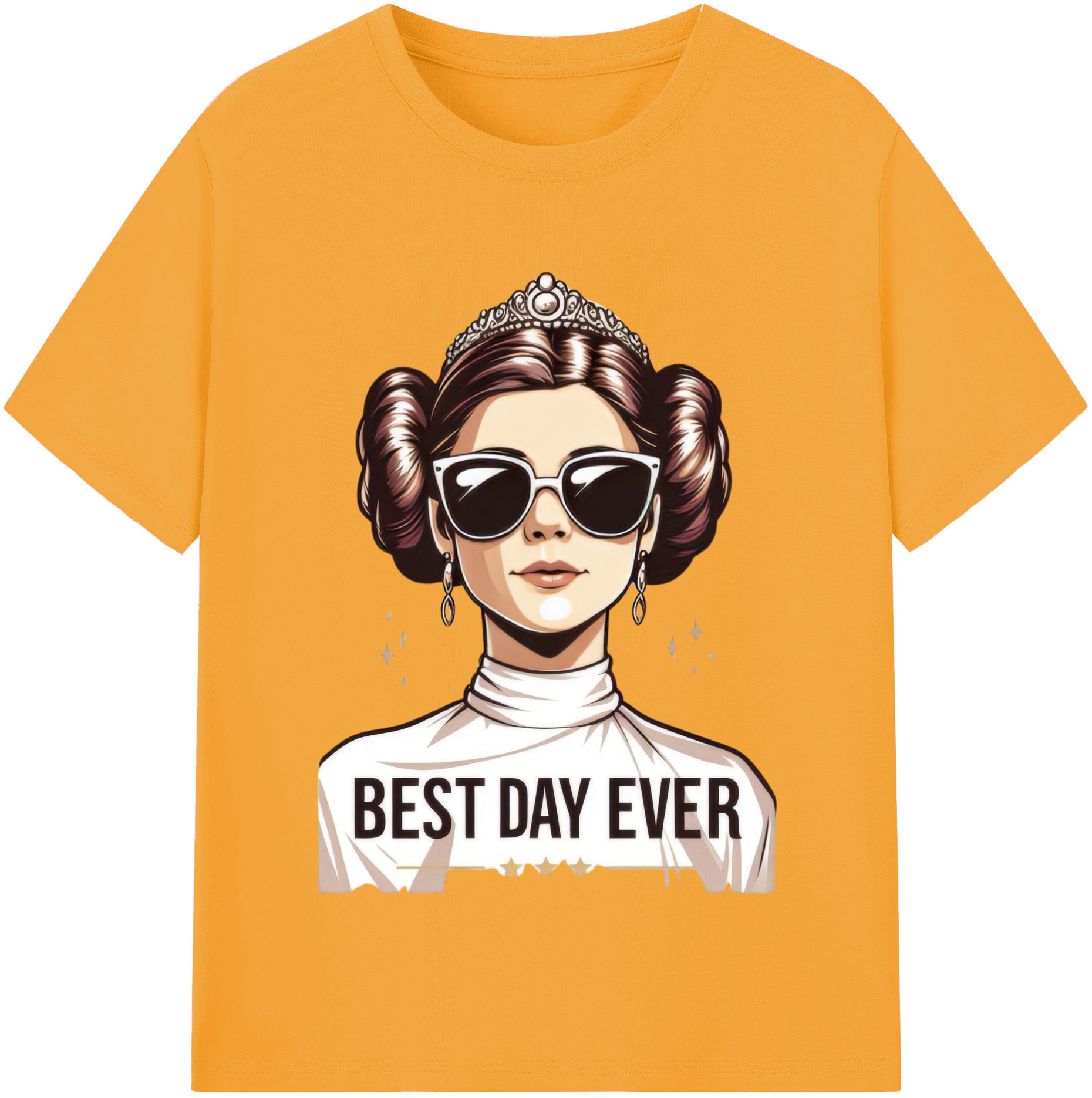 （画像用） スター・ウォーズ Star Wars レディースカジュアルプリントTシャツ（綿100％）