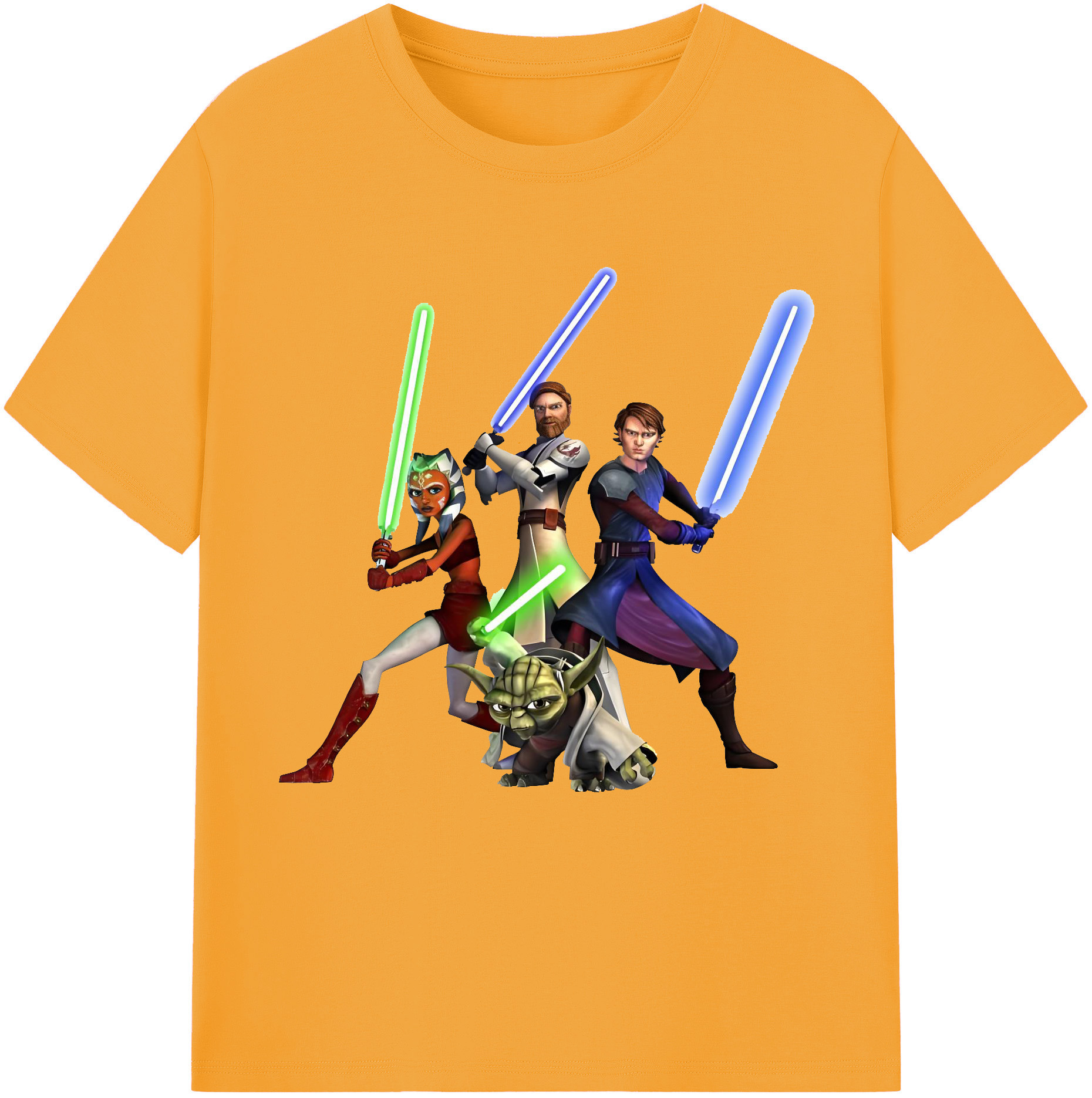 （画像用） スター・ウォーズ Star Wars レディースカジュアルプリントTシャツ（綿100％）