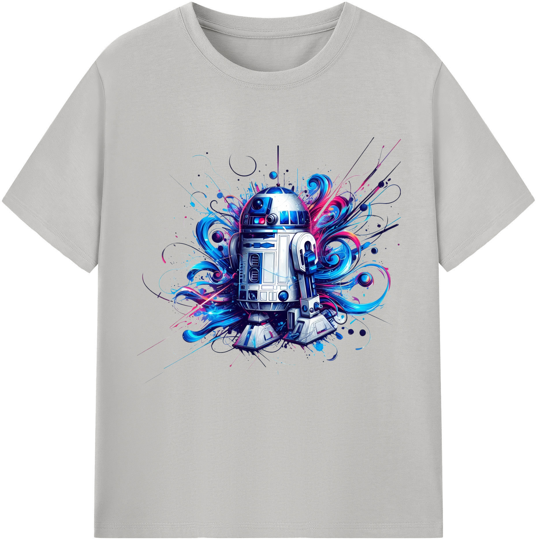 （画像用） スター・ウォーズ Star Wars レディースカジュアルプリントTシャツ（綿100％）