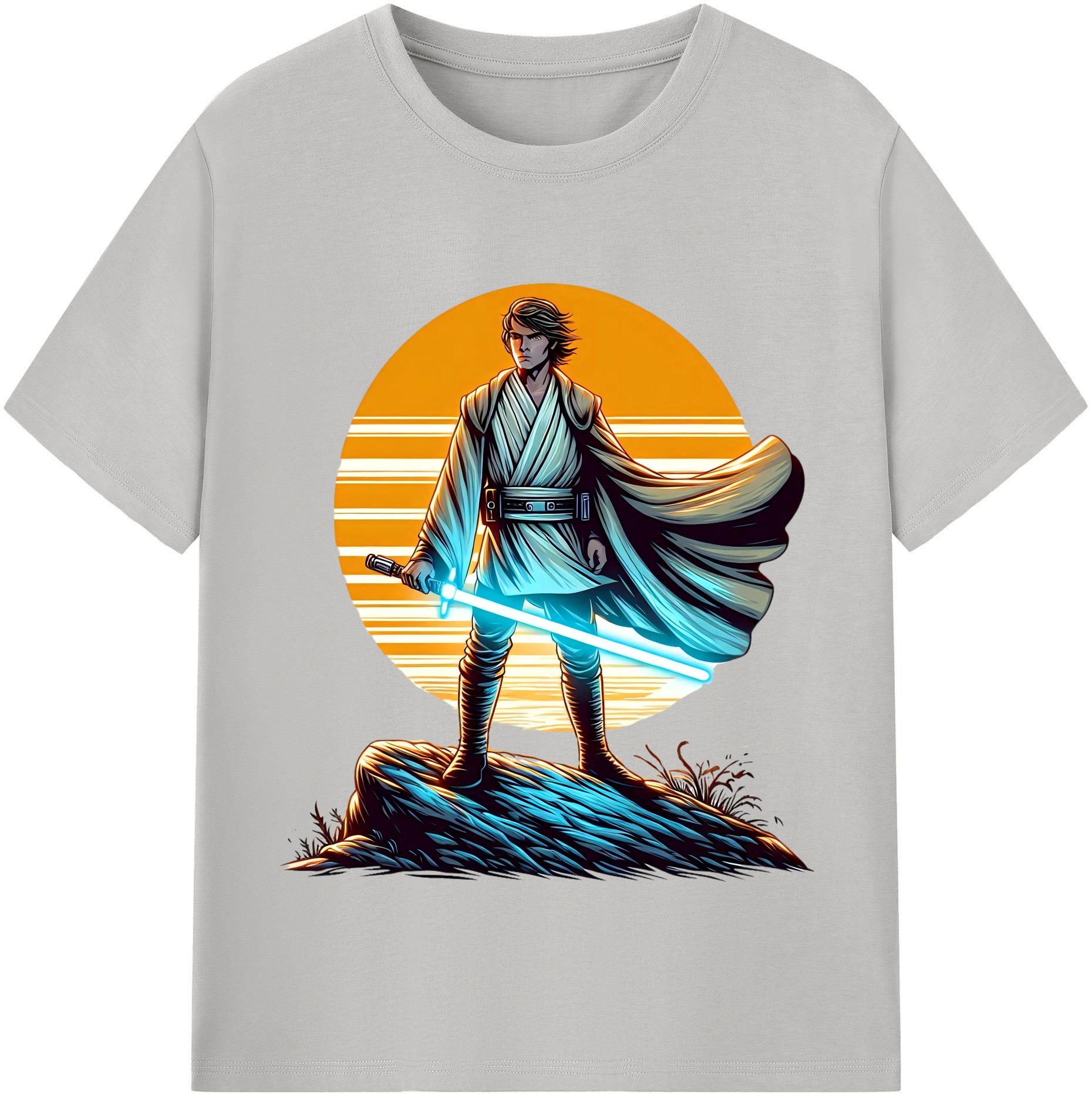 （画像用） スター・ウォーズ Star Wars レディースカジュアルプリントTシャツ（綿100％）