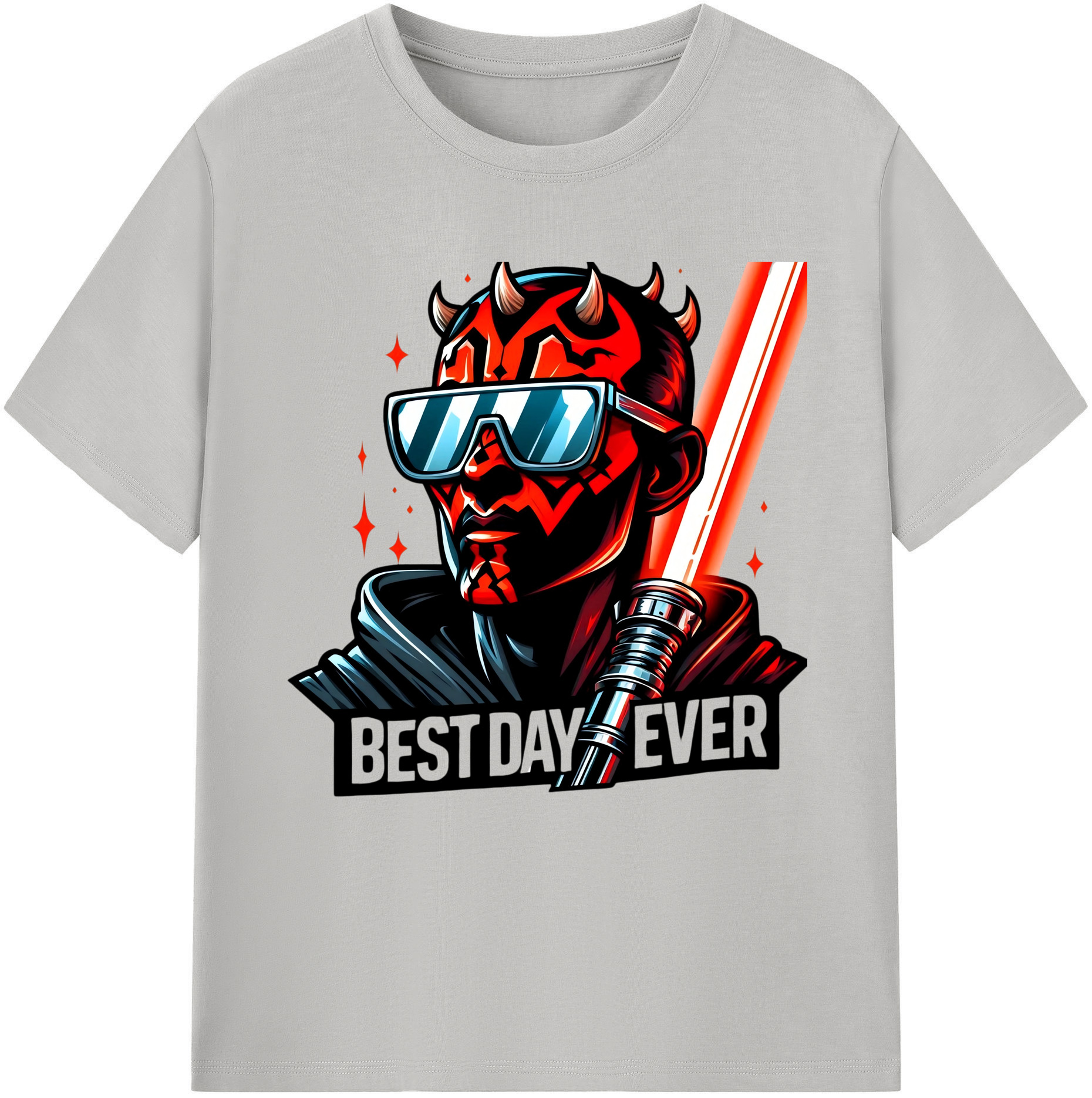 （画像用） スター・ウォーズ Star Wars レディースカジュアルプリントTシャツ（綿100％）