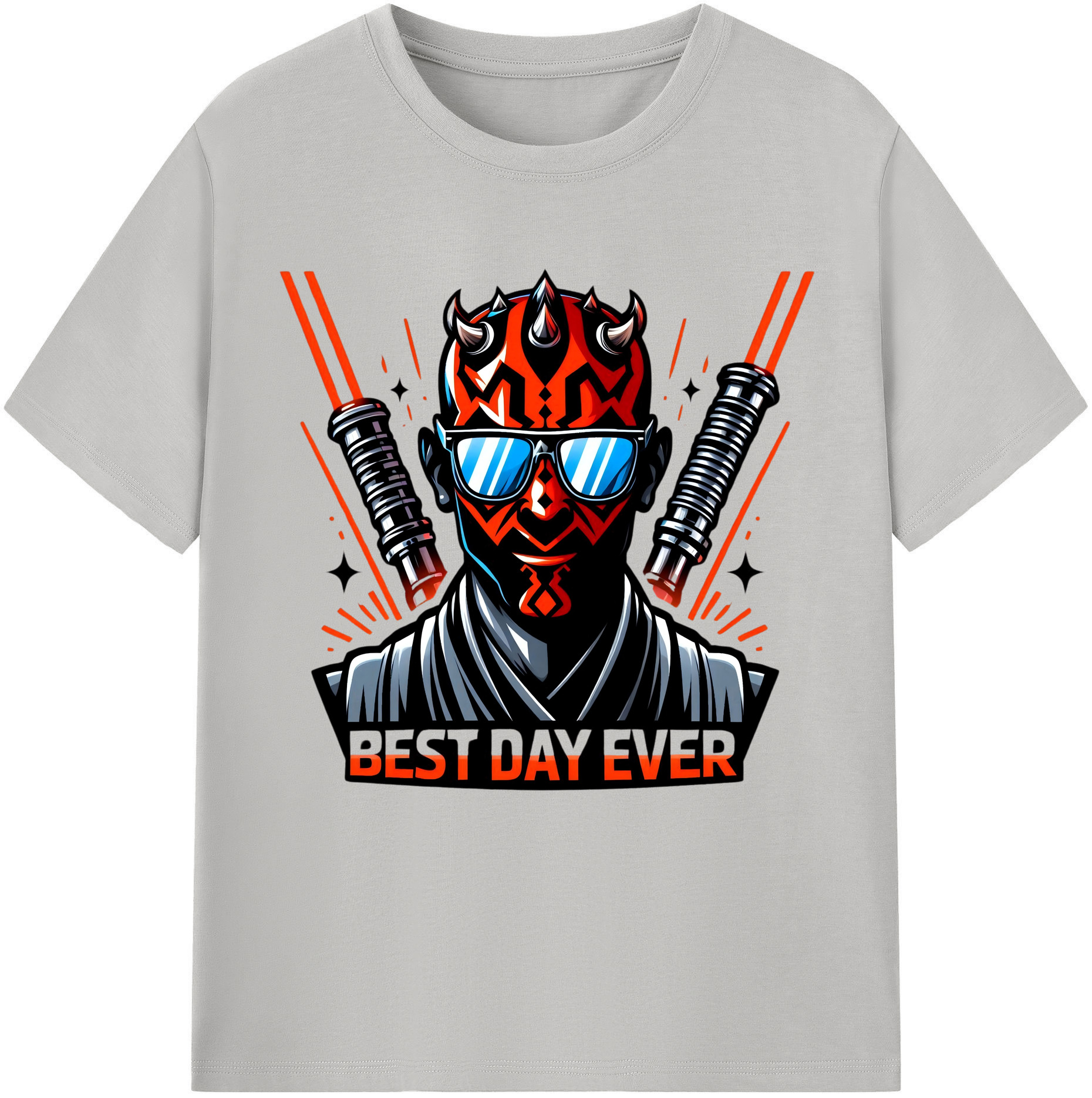 （画像用） スター・ウォーズ Star Wars レディースカジュアルプリントTシャツ（綿100％）