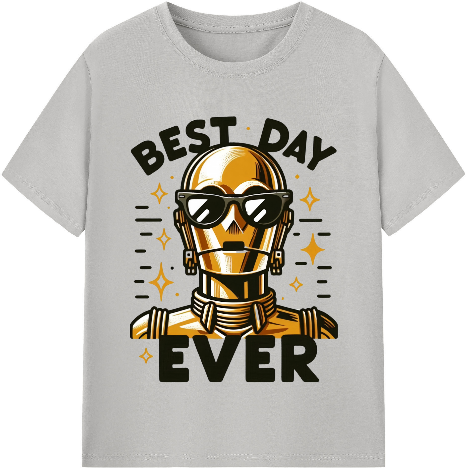 （画像用） スター・ウォーズ Star Wars レディースカジュアルプリントTシャツ（綿100％）