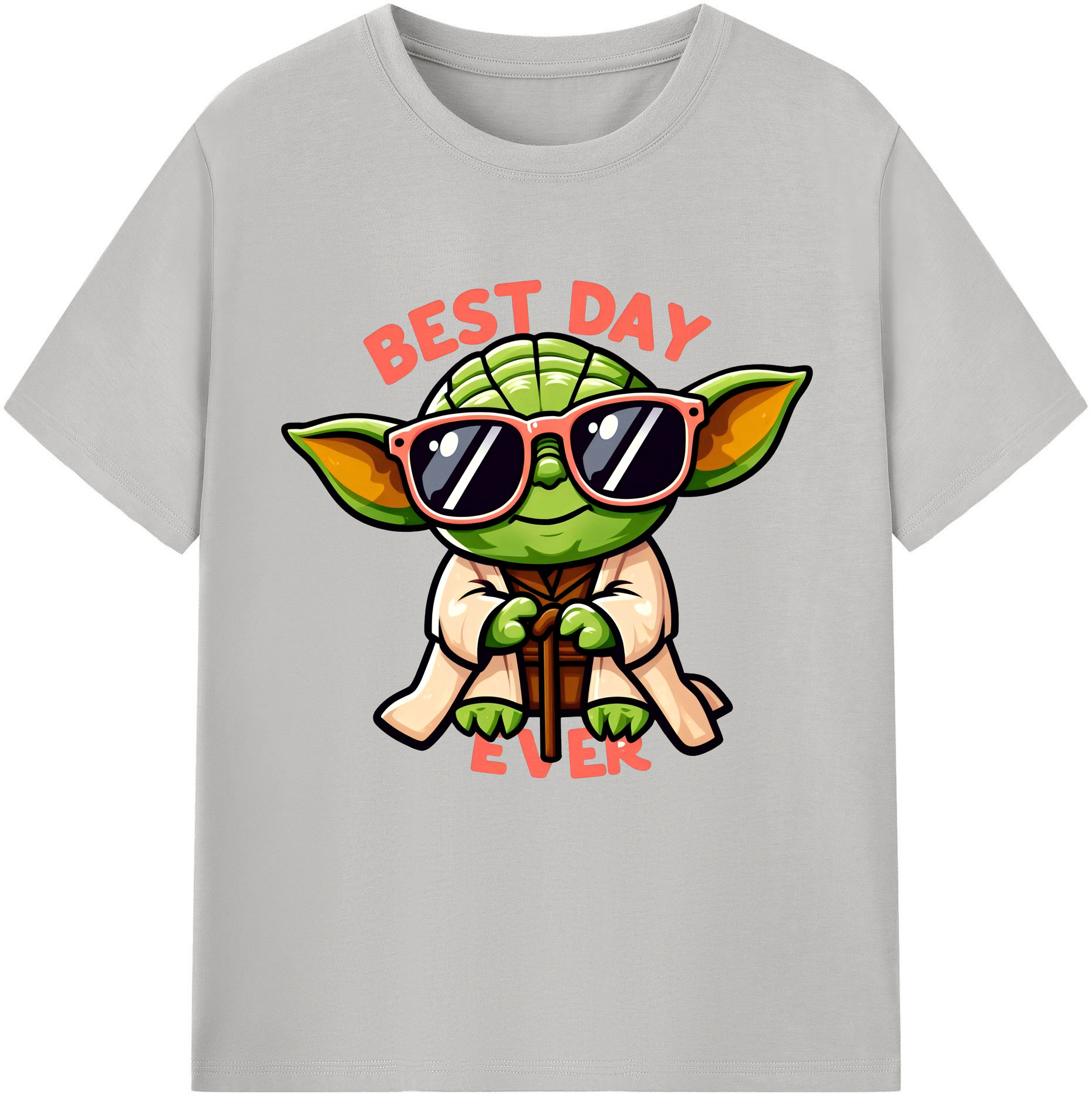 （画像用） スター・ウォーズ Star Wars レディースカジュアルプリントTシャツ（綿100％）