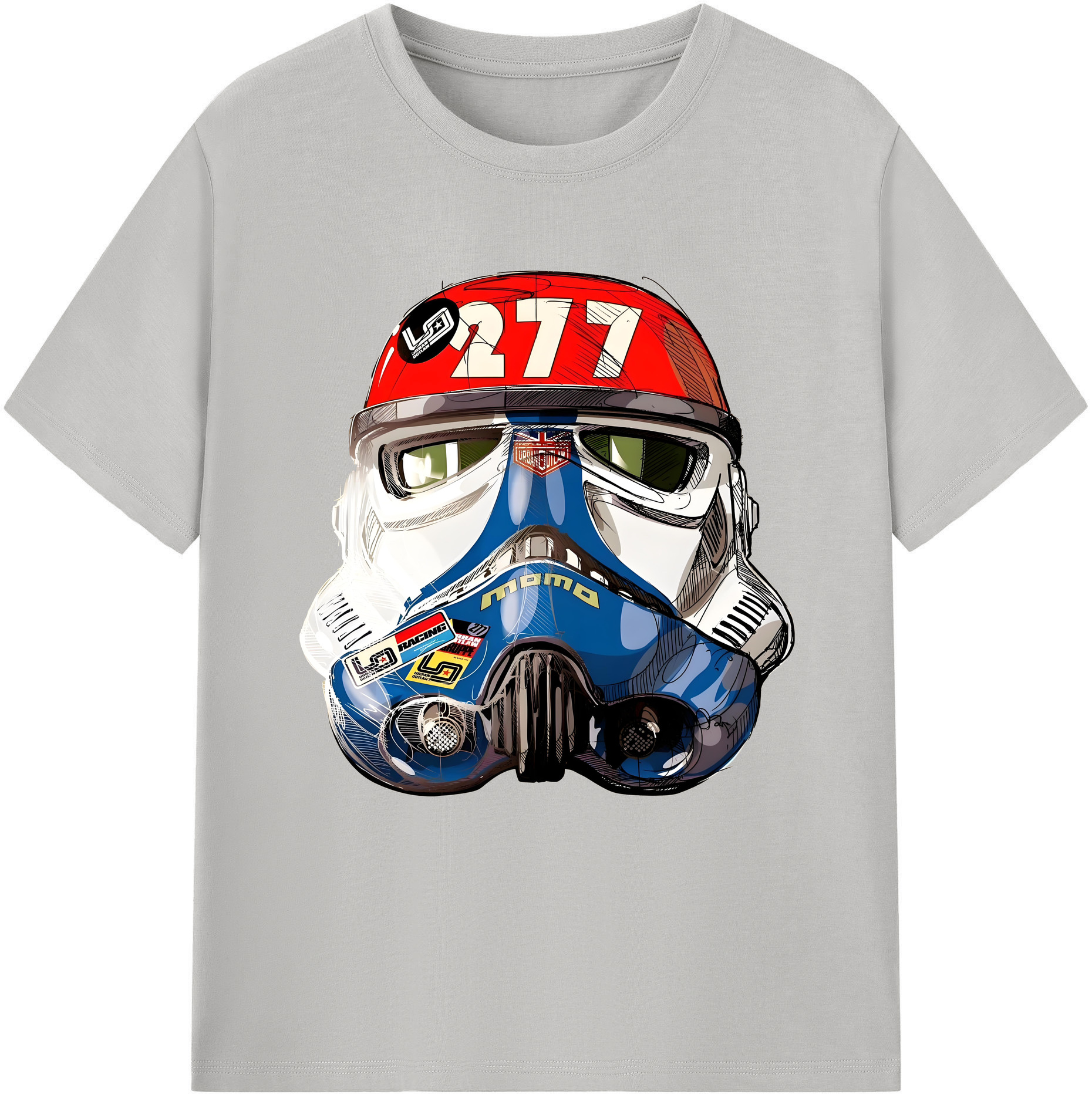 （画像用） スター・ウォーズ Star Wars レディースカジュアルプリントTシャツ（綿100％）