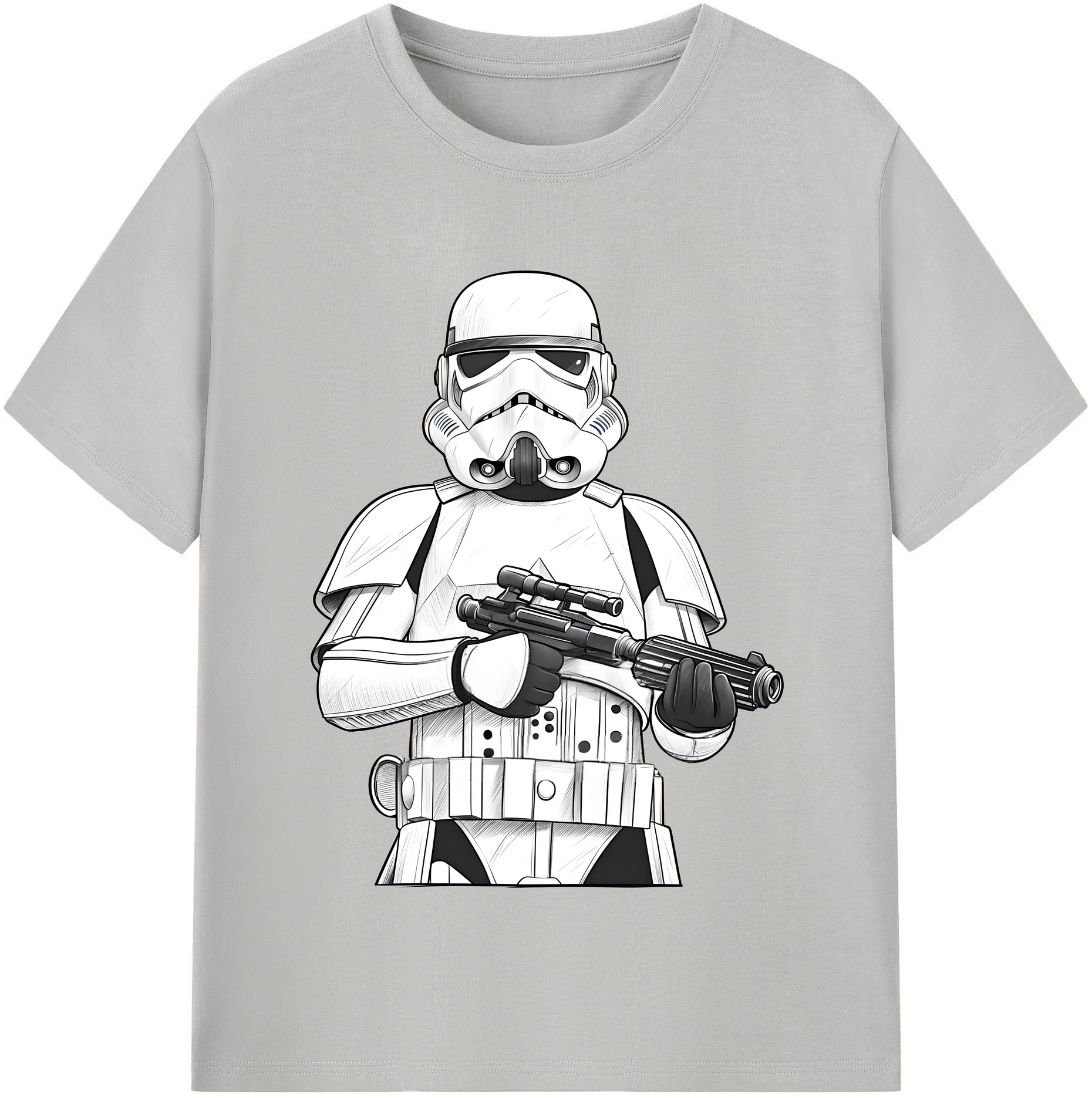 （画像用） スター・ウォーズ Star Wars レディースカジュアルプリントTシャツ（綿100％）