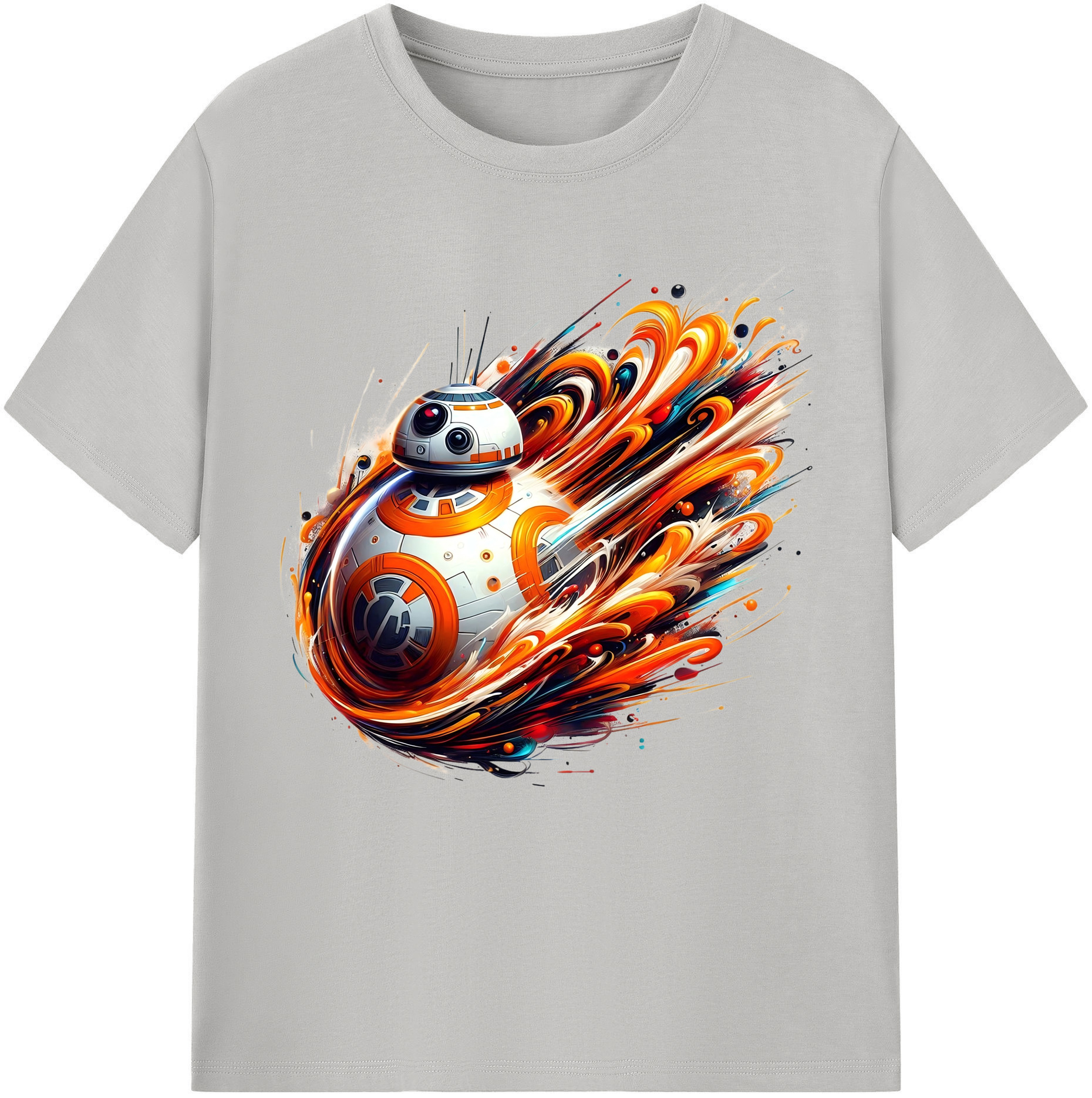 （画像用） スター・ウォーズ Star Wars レディースカジュアルプリントTシャツ（綿100％）