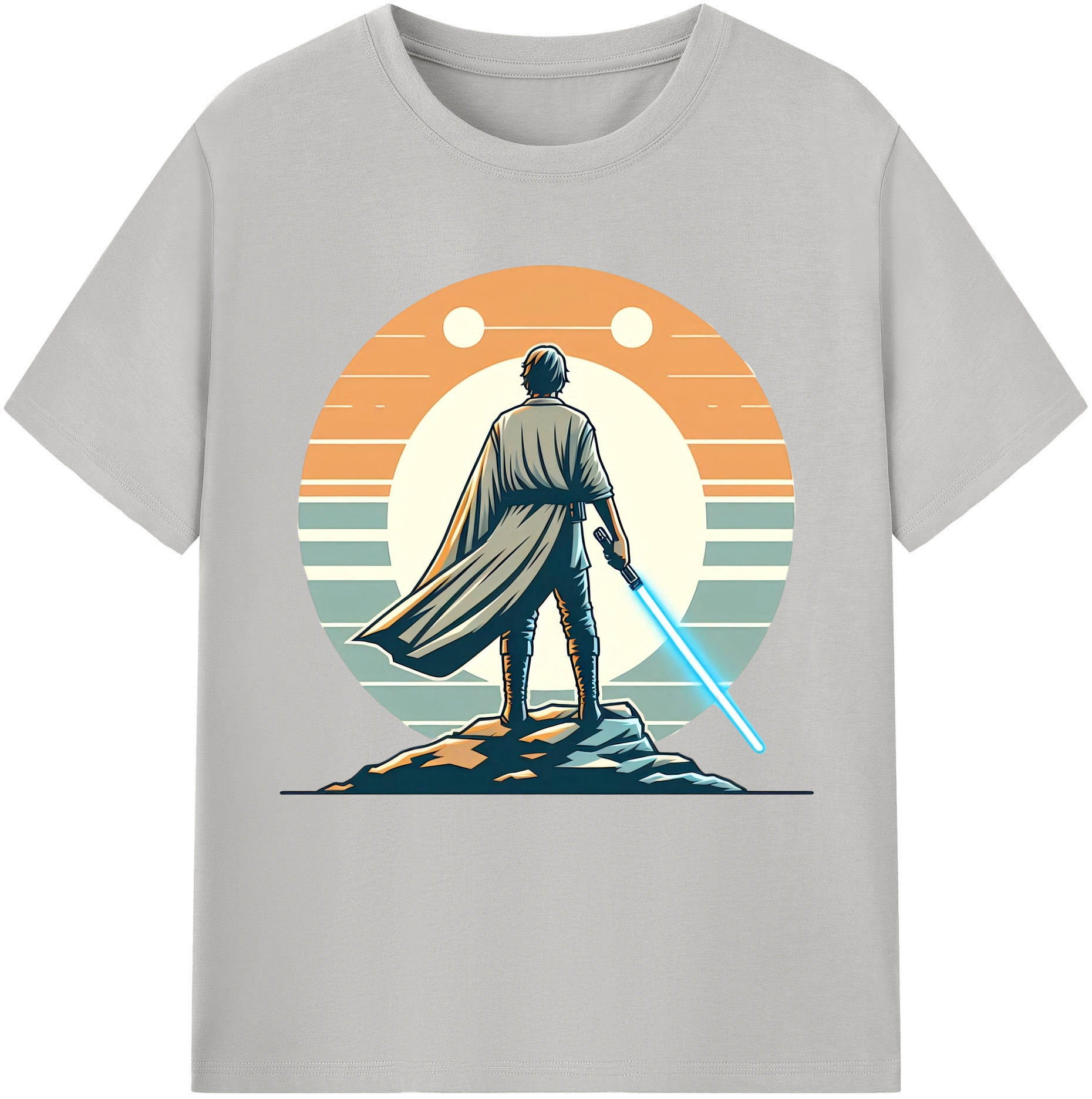 （画像用） スター・ウォーズ Star Wars レディースカジュアルプリントTシャツ（綿100％）