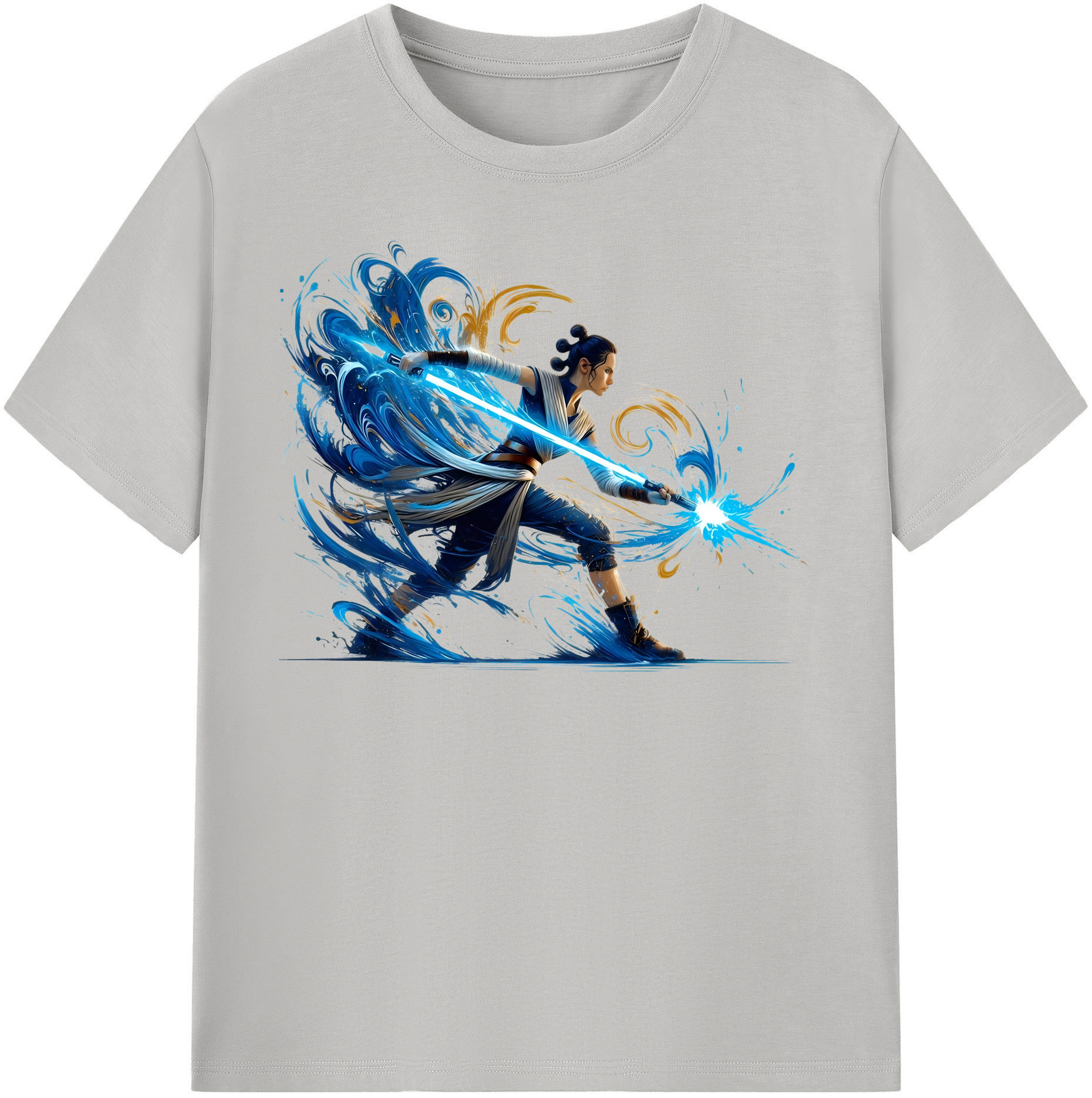 （画像用） スター・ウォーズ Star Wars レディースカジュアルプリントTシャツ（綿100％）