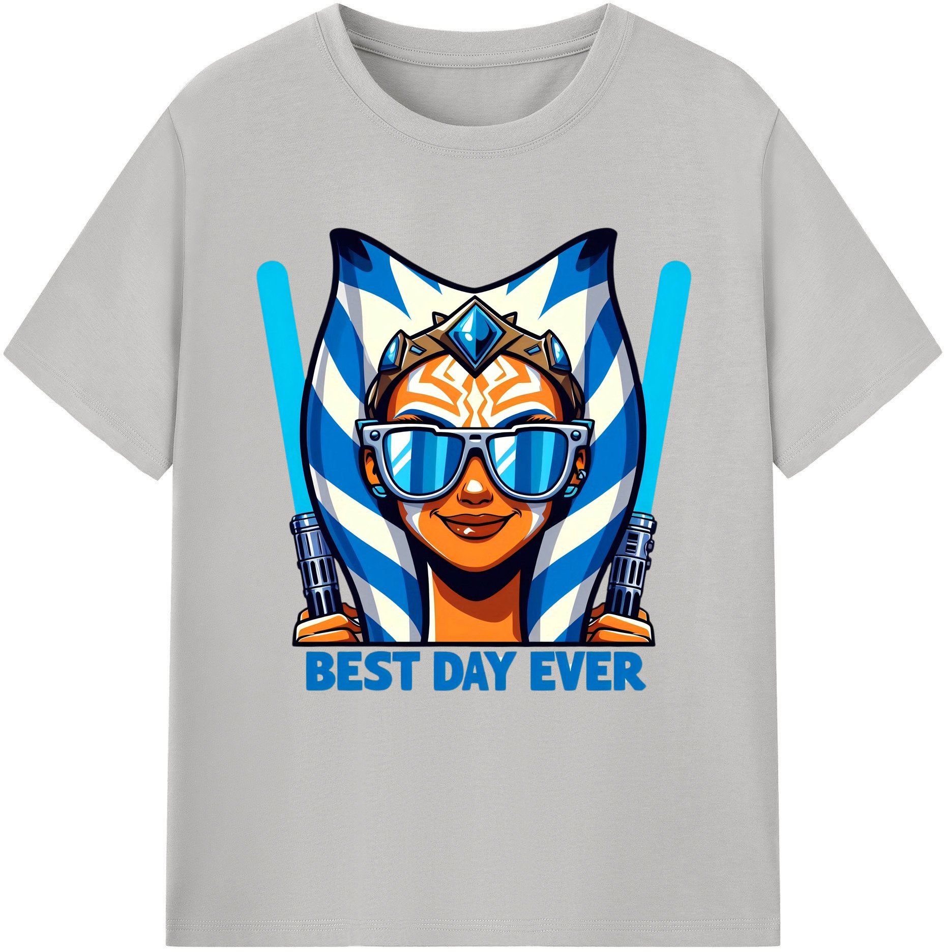 （画像用） スター・ウォーズ Star Wars レディースカジュアルプリントTシャツ（綿100％）