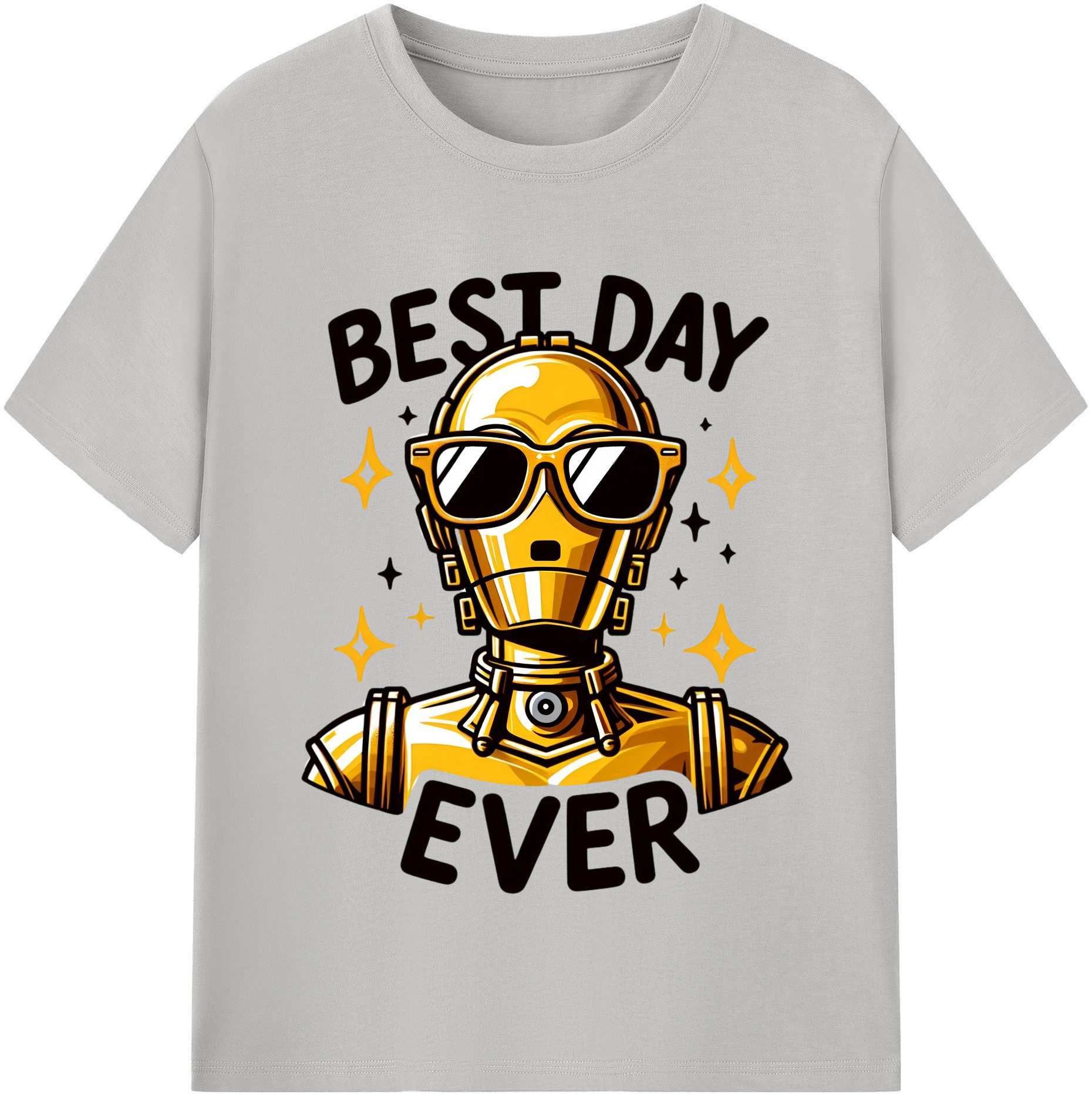 （画像用） スター・ウォーズ Star Wars レディースカジュアルプリントTシャツ（綿100％）