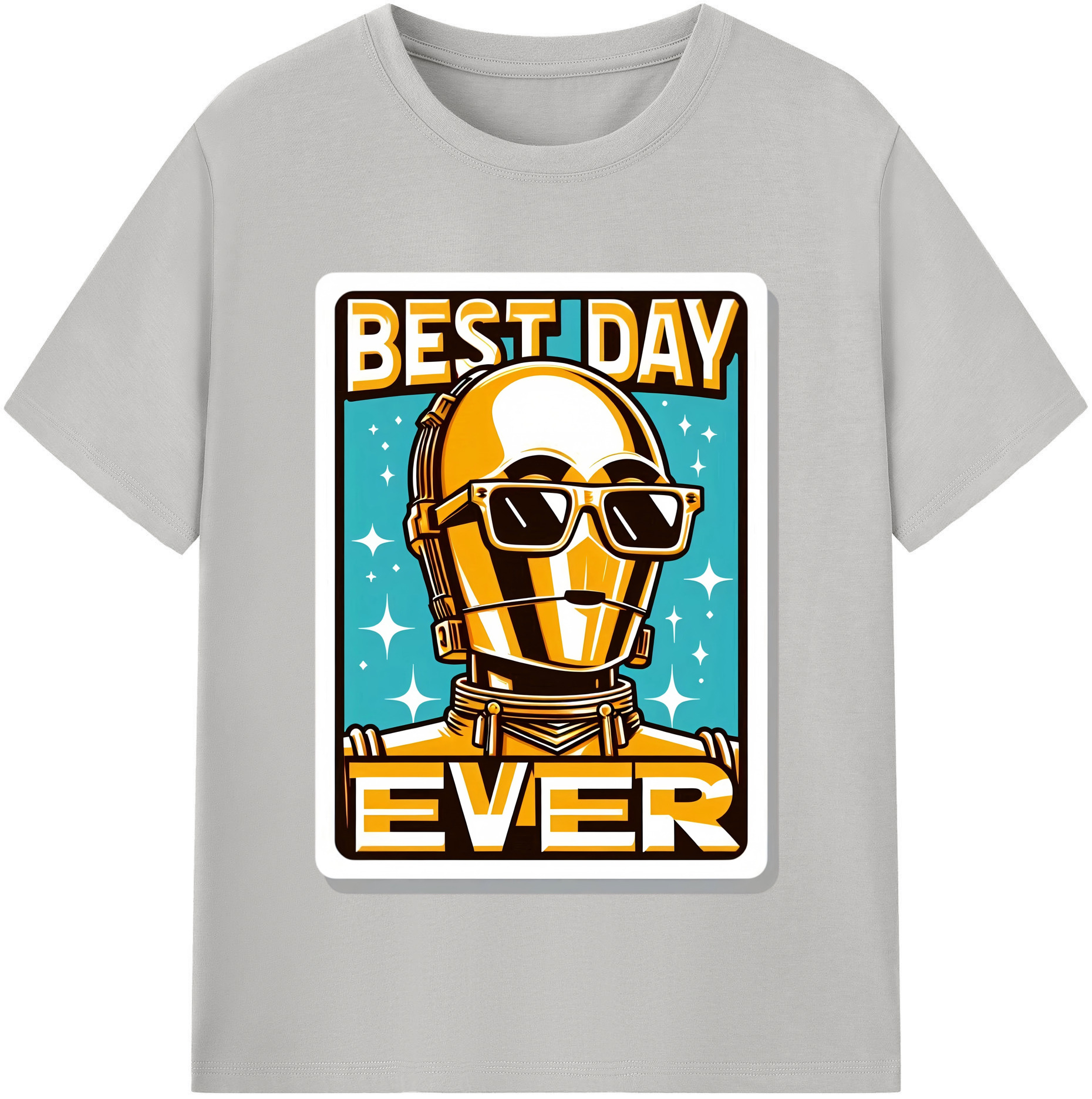 （画像用） スター・ウォーズ Star Wars レディースカジュアルプリントTシャツ（綿100％）