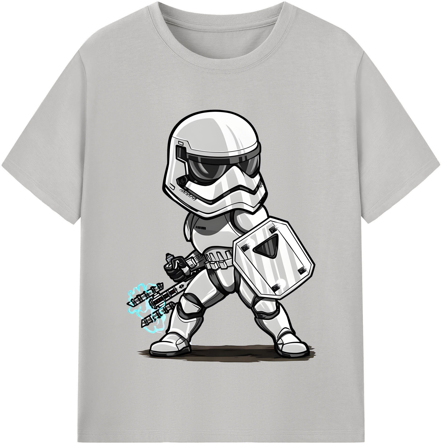 （画像用） スター・ウォーズ Star Wars レディースカジュアルプリントTシャツ（綿100％）