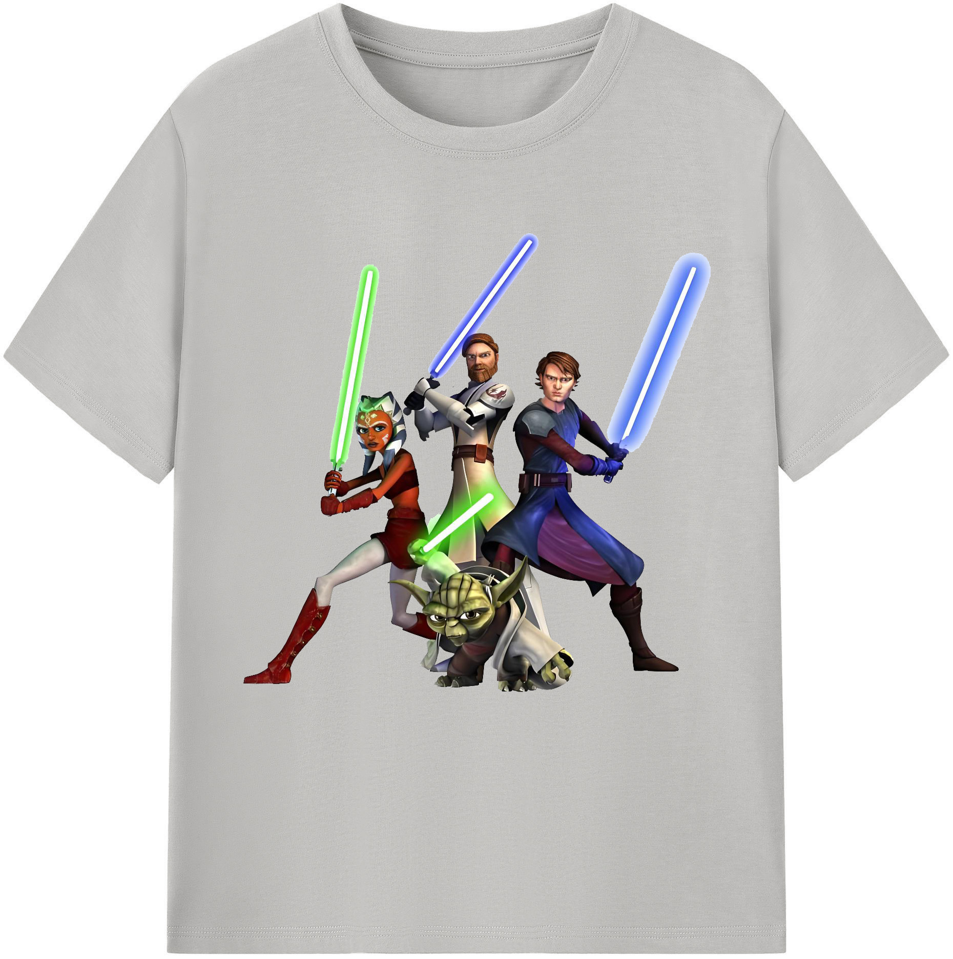 （画像用） スター・ウォーズ Star Wars レディースカジュアルプリントTシャツ（綿100％）