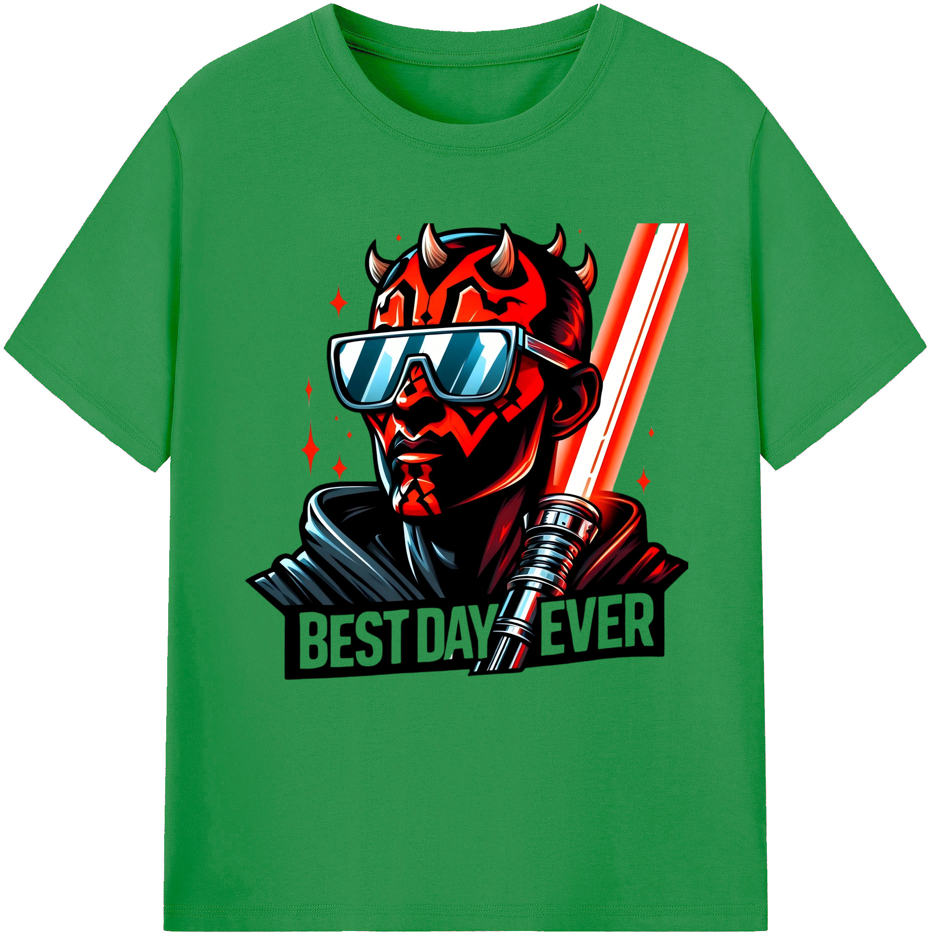 （画像用） スター・ウォーズ Star Wars レディースカジュアルプリントTシャツ（綿100％）