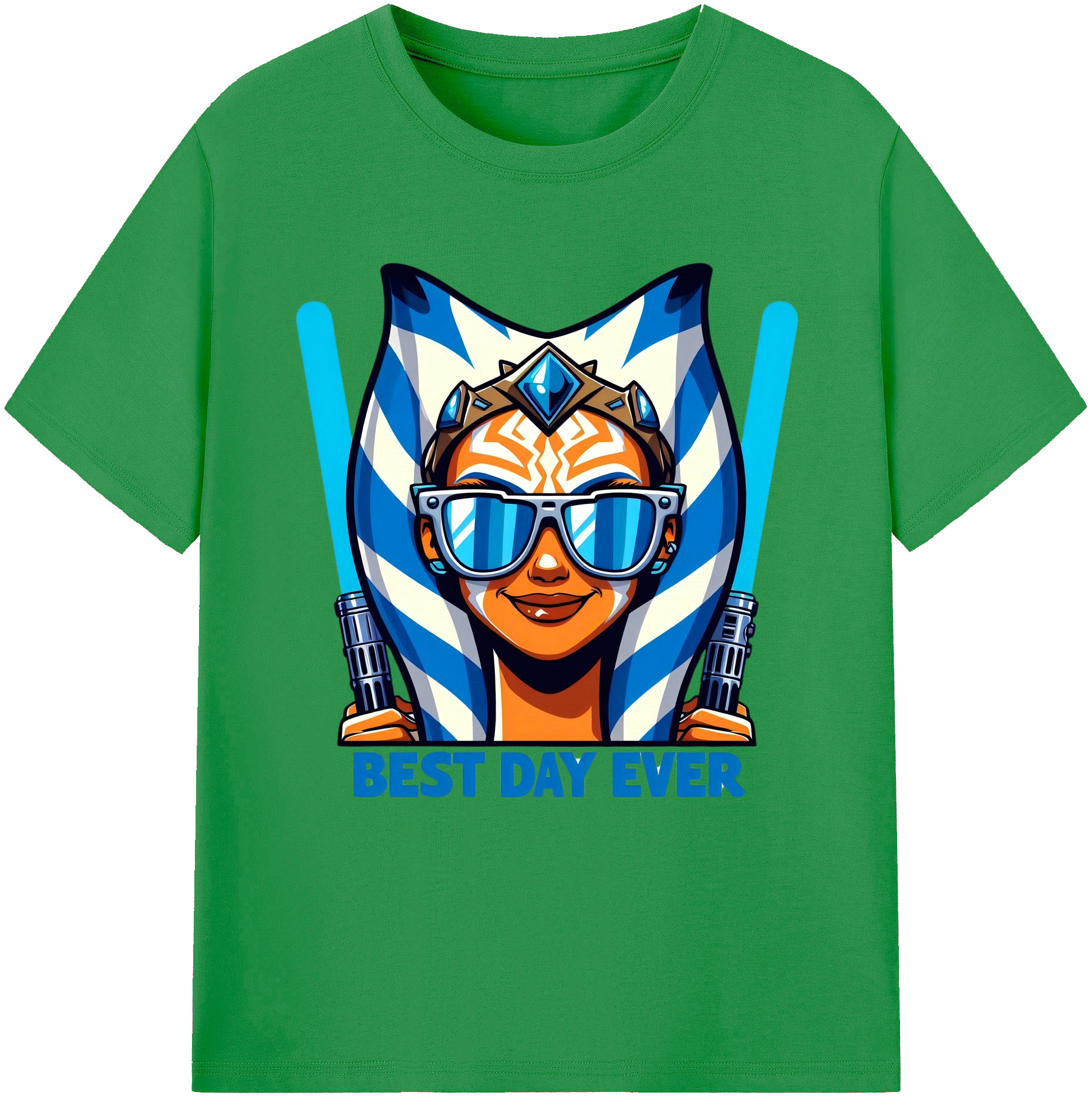 （画像用） スター・ウォーズ Star Wars レディースカジュアルプリントTシャツ（綿100％）