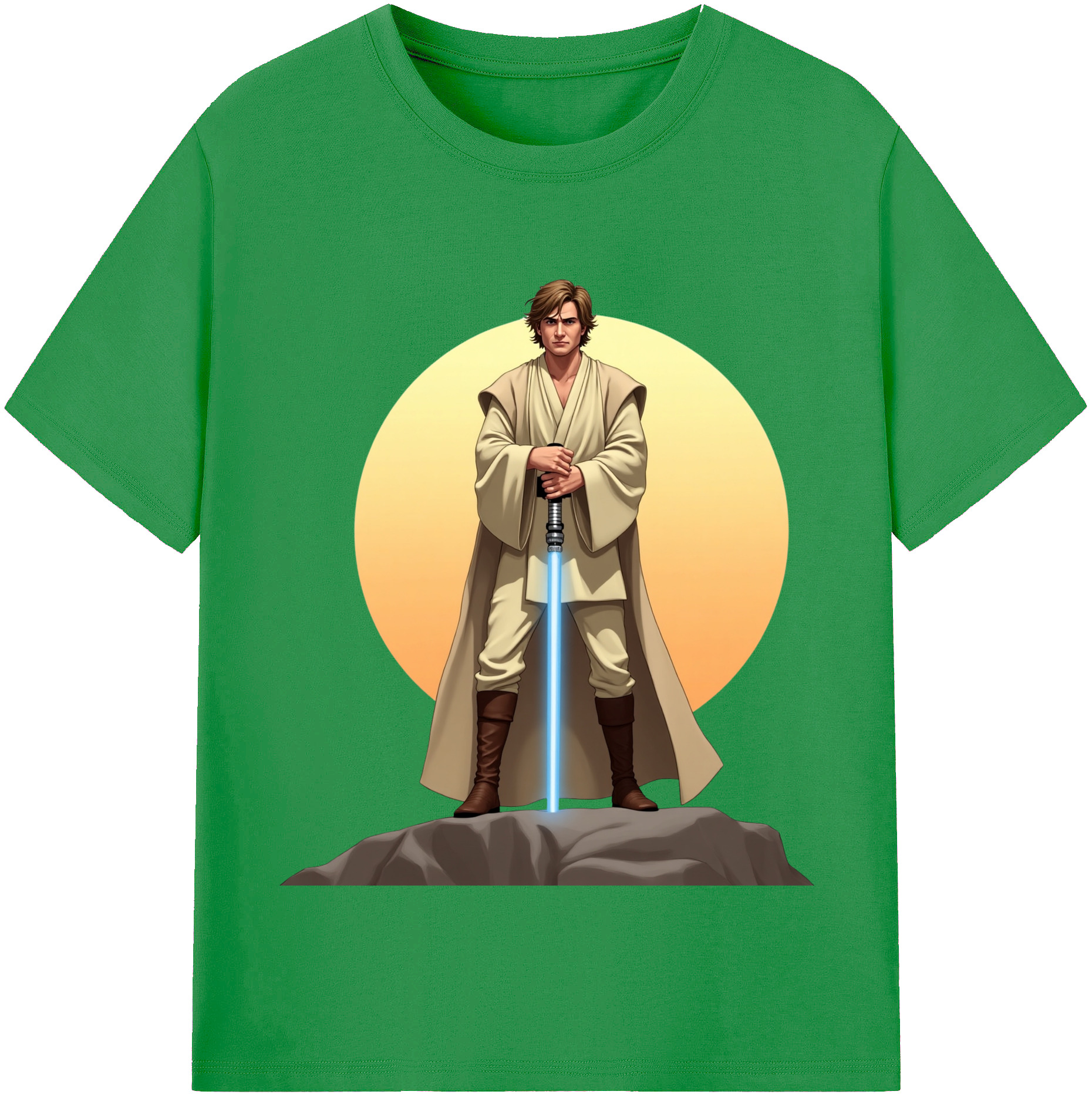 （画像用） スター・ウォーズ Star Wars レディースカジュアルプリントTシャツ（綿100％）