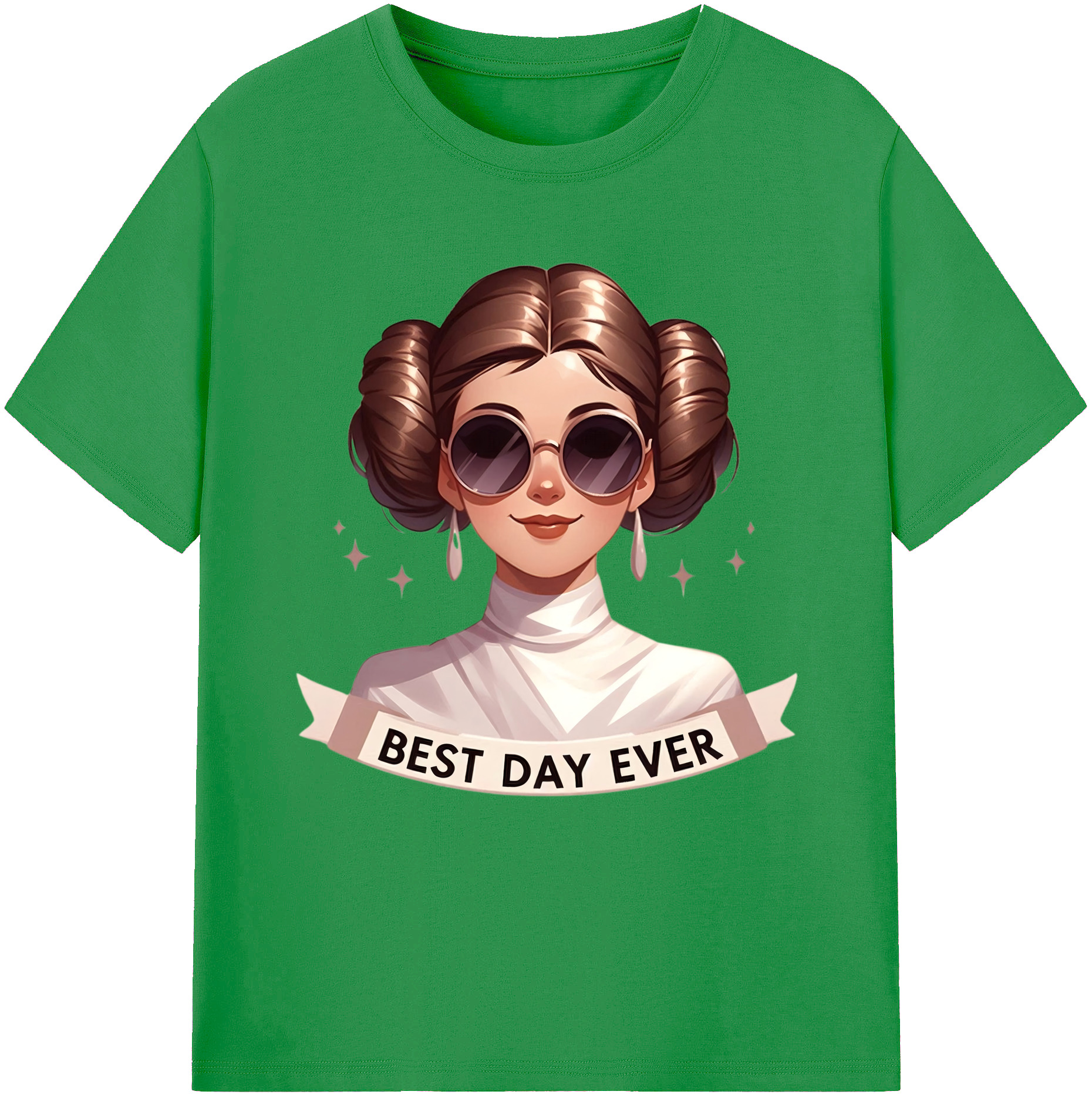 （画像用） スター・ウォーズ Star Wars レディースカジュアルプリントTシャツ（綿100％）