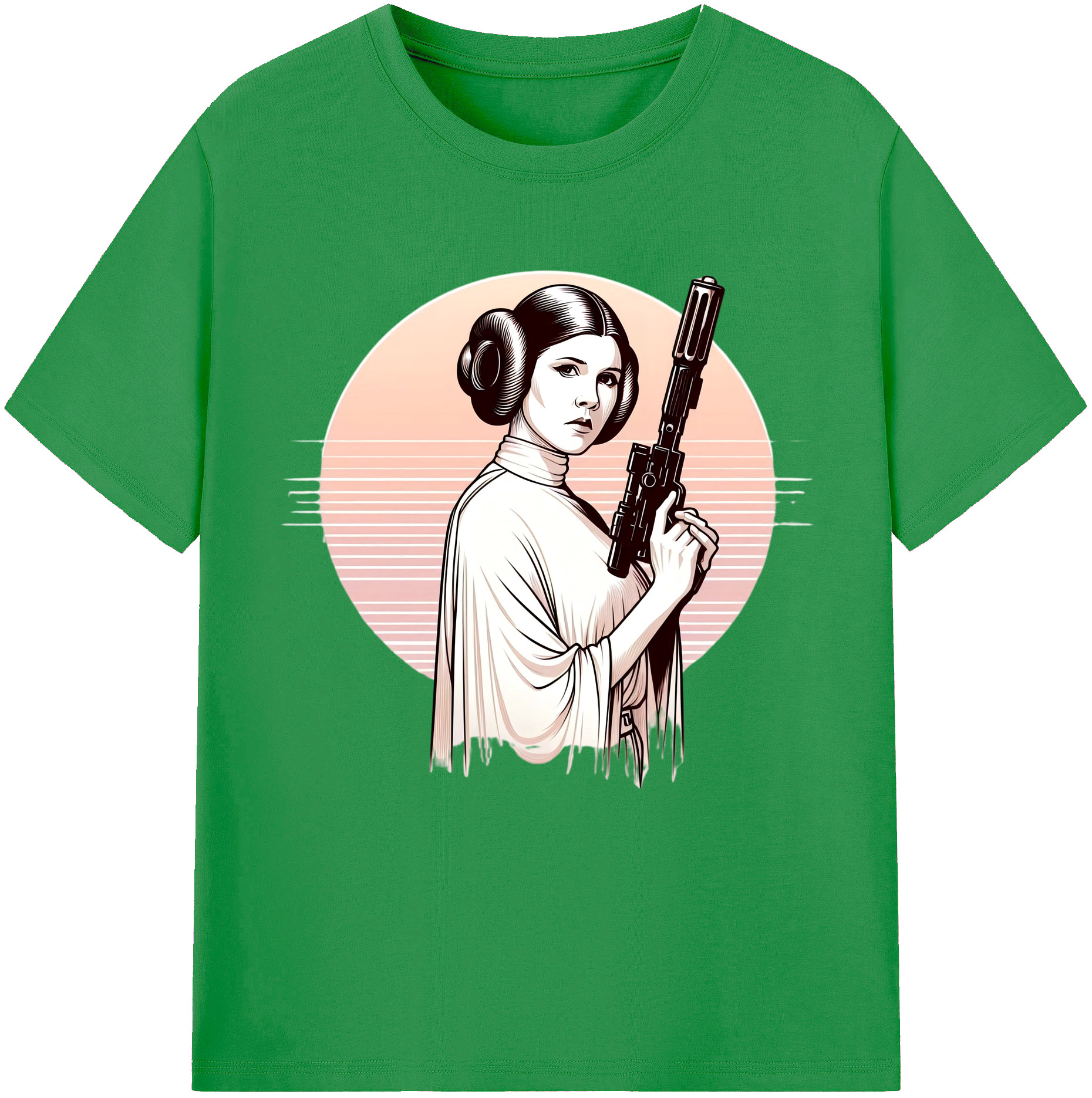 （画像用） スター・ウォーズ Star Wars レディースカジュアルプリントTシャツ（綿100％）